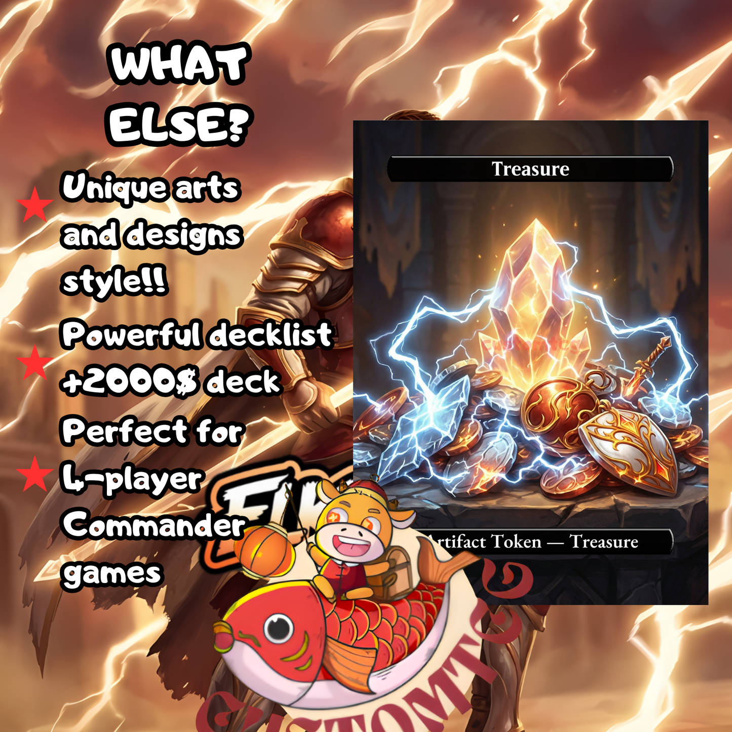 ⚡ Lightning, Army of One – Deck ⚡