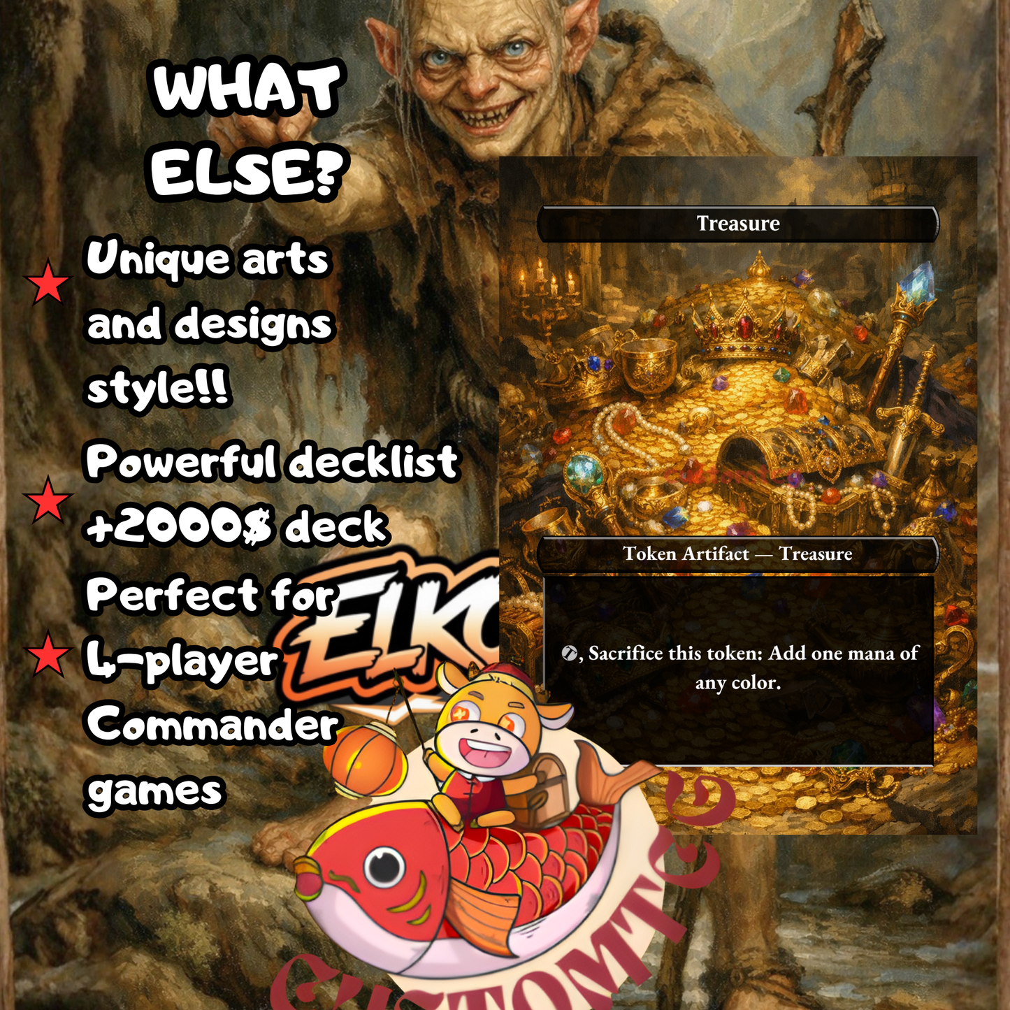 Sméagol, Helpful Guide Custom Deck