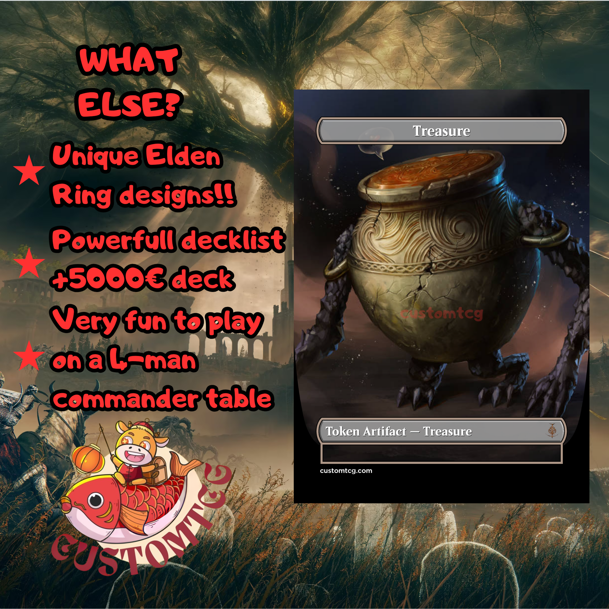 Elden Ring Radhan Custom Deck – ElkoyTCG