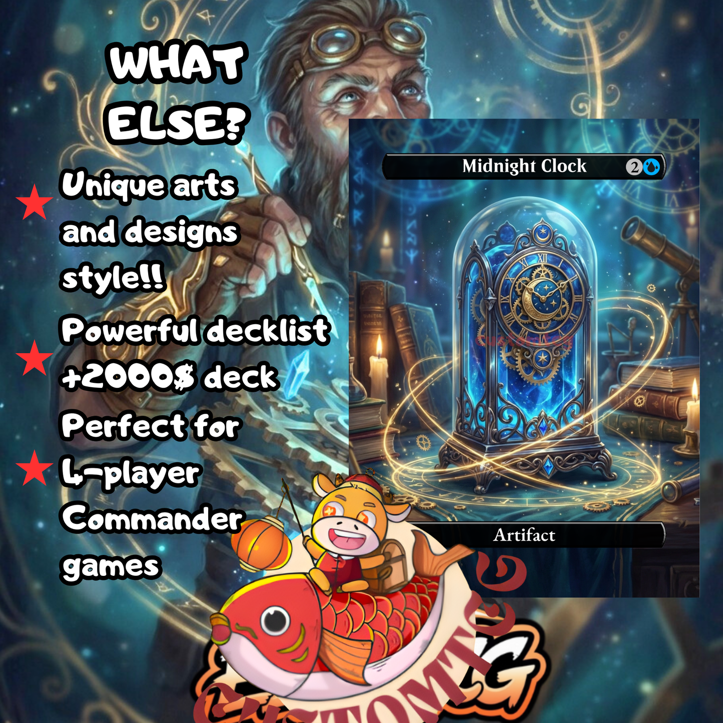 Rusko, Clockmaker Custom Deck