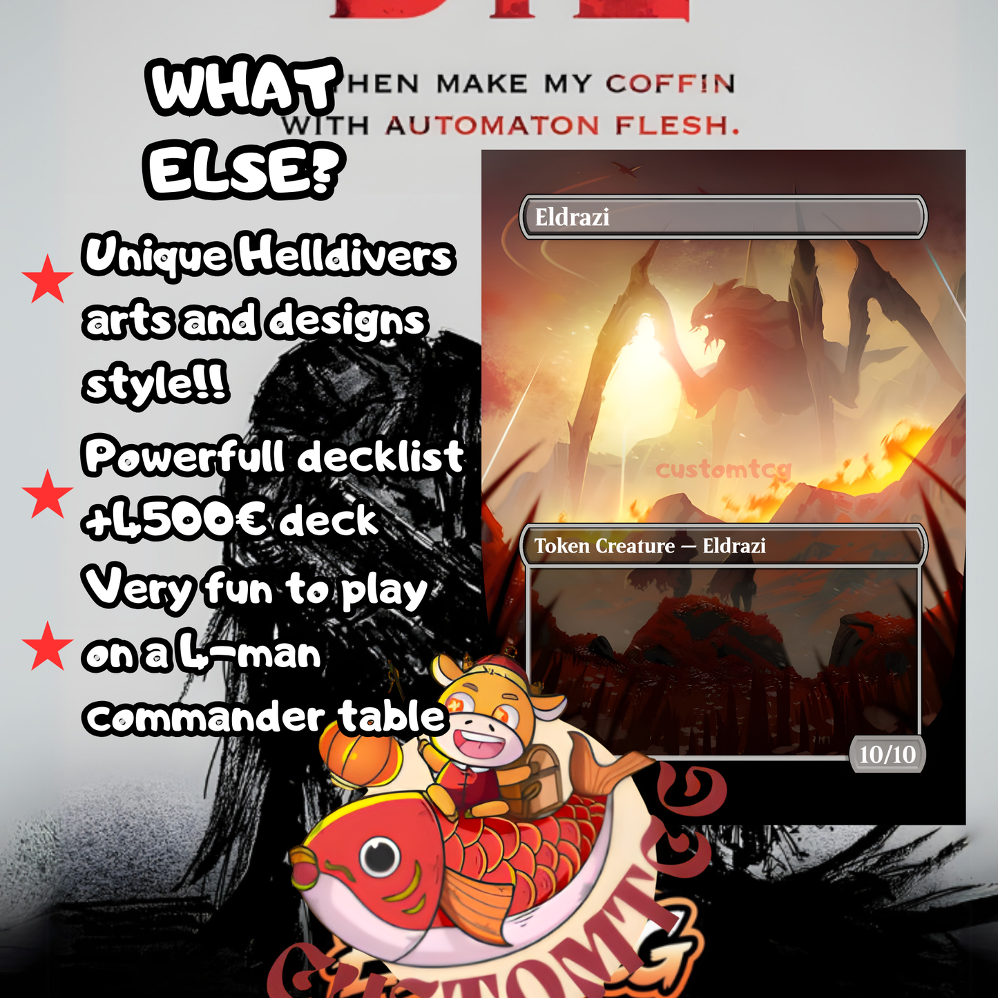 Helldivers Custom Themed Deck