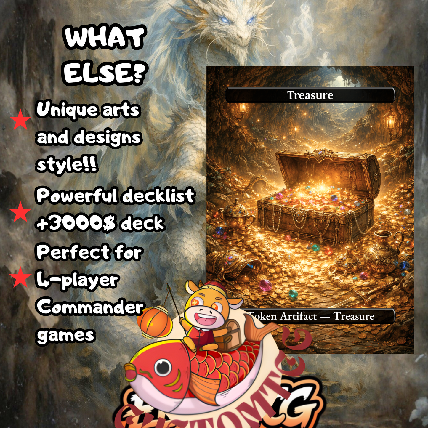 Betor, Ancestor’s Voice – Custom Deck (100 Cards + Tokens) 🛡️🐉