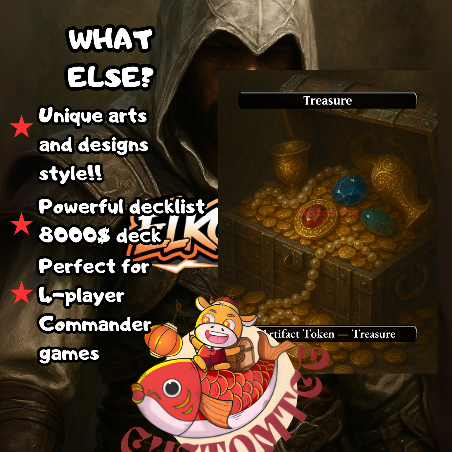 Ezio Auditore da Firenze Custom Deck