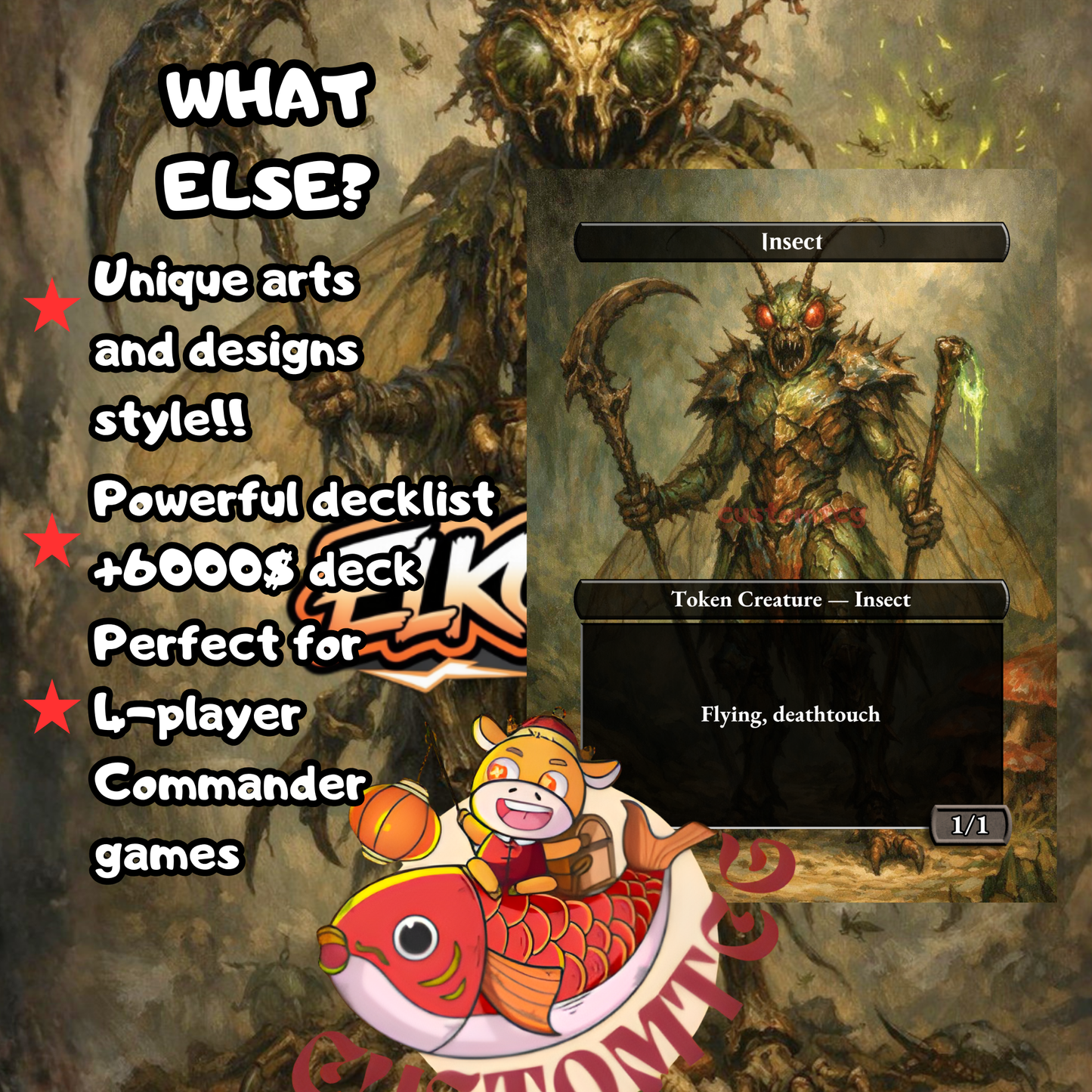 Grist, the Hunger Tide Custom Deck