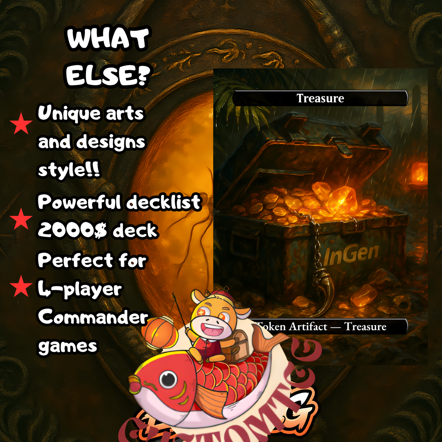 INDOMINOUS JURASSIC PARK CUSTOM DECK