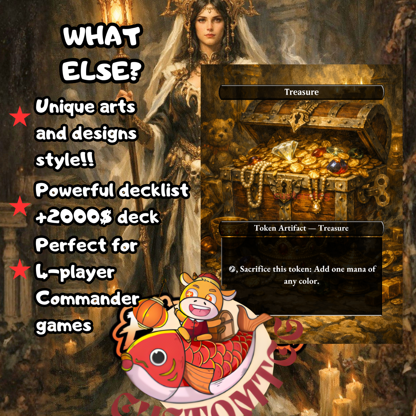 Thalisse, Reverent Medium Custom Deck