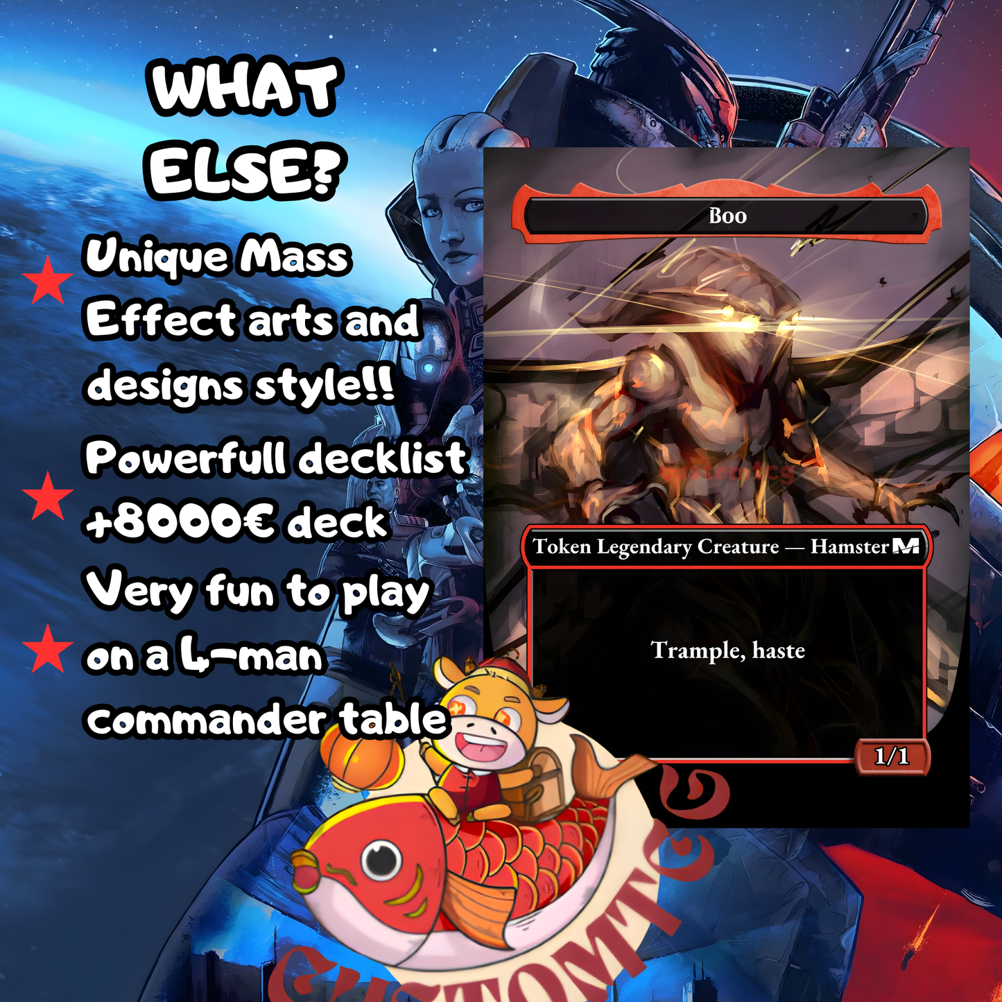 Mass Effect Commander Deck