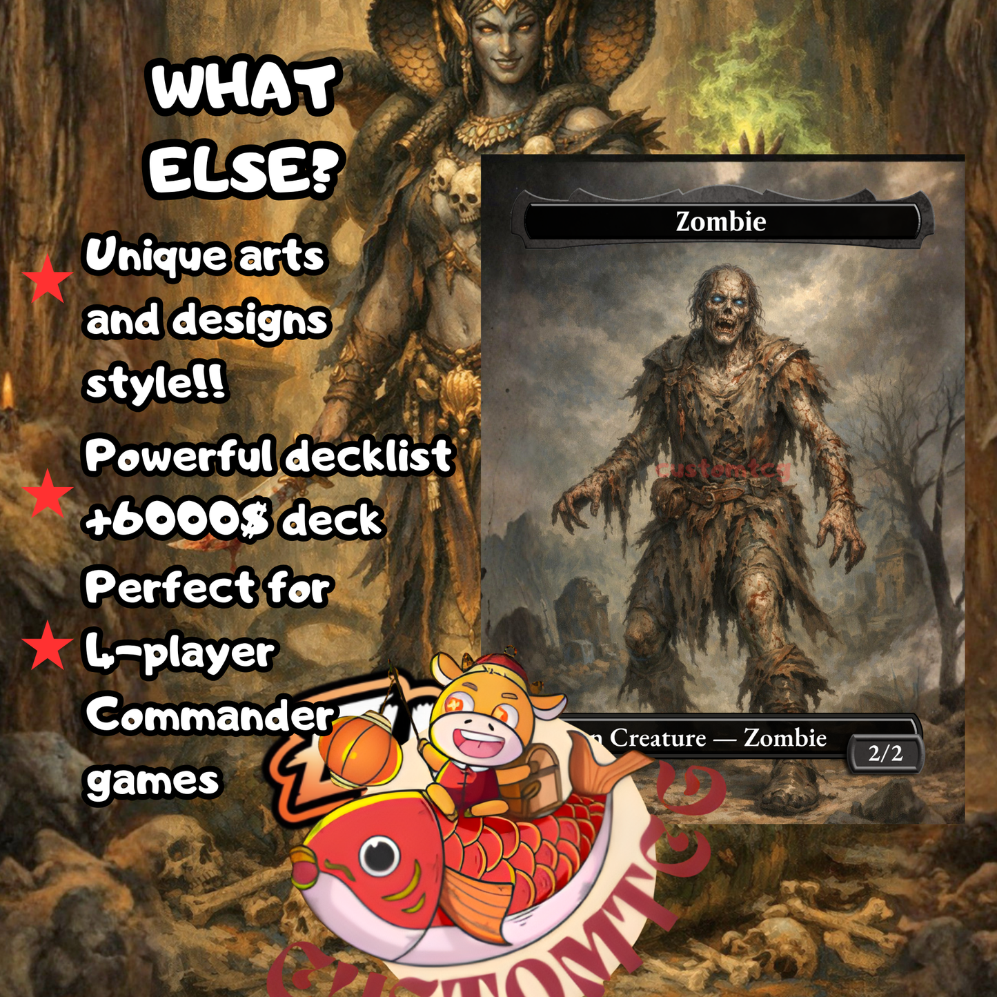 Sidisi, Brood Tyrant Custom Deck