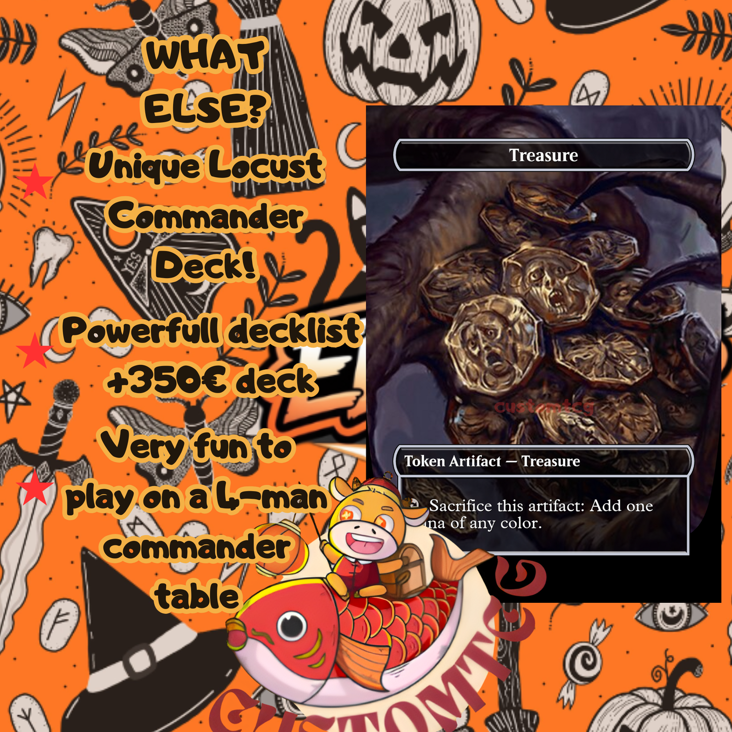 Locust Custom Halloween Deck