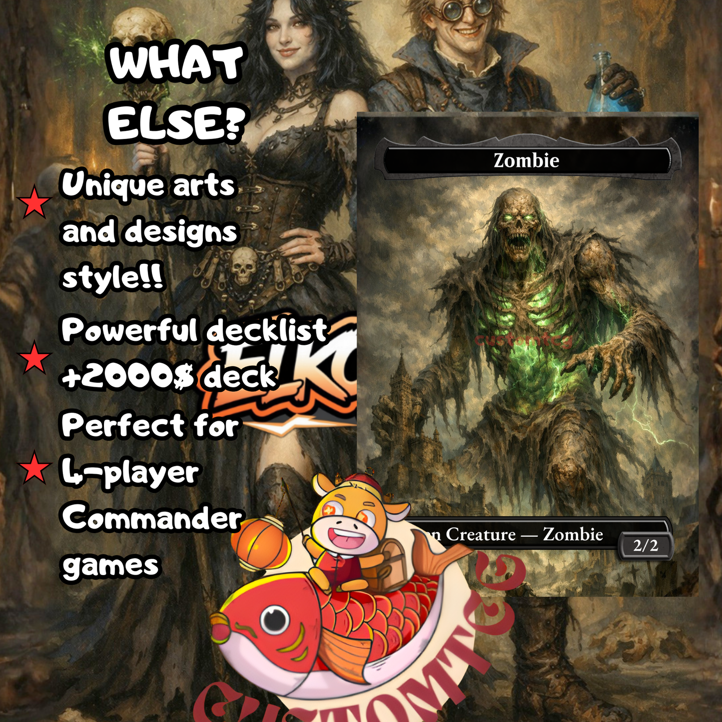 Gisa and Geralf Custom Deck