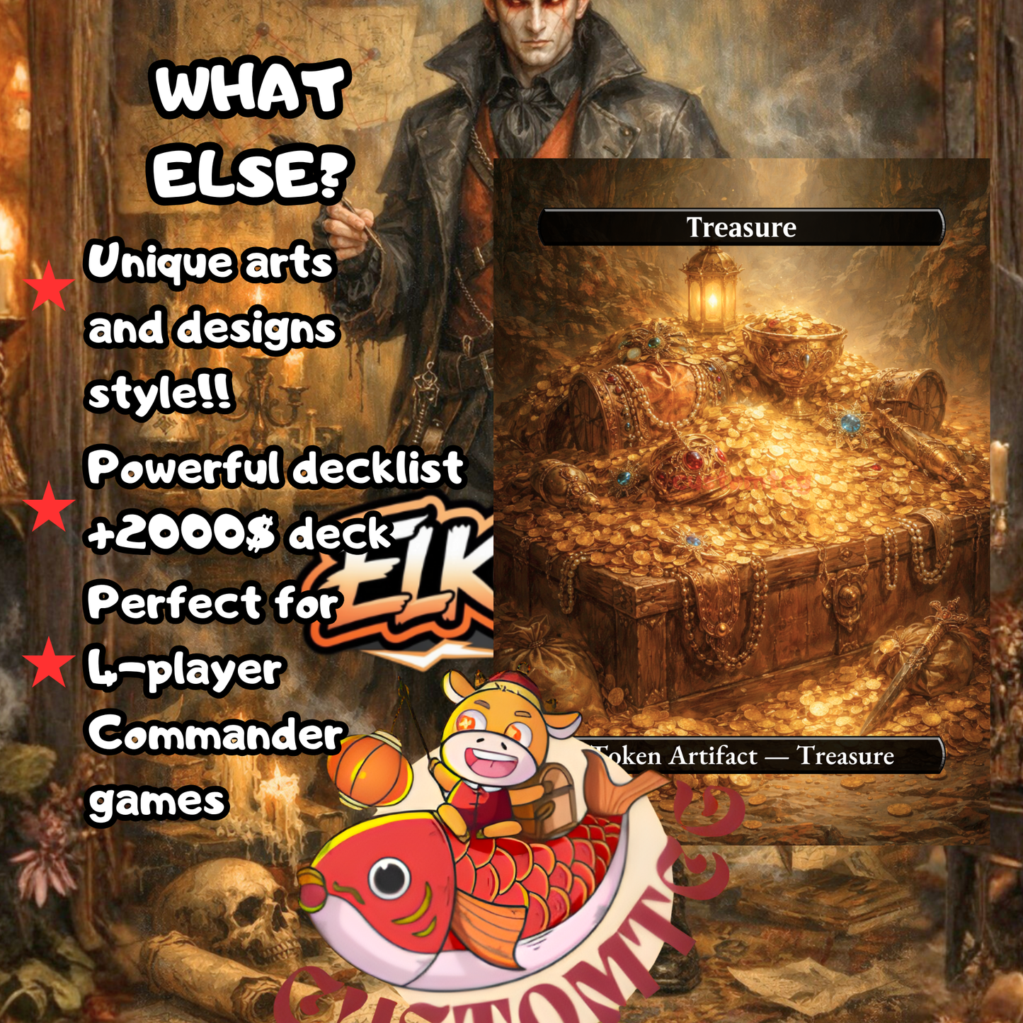 Mirko, Obsessive Theorist – CUSTOM Deck 🧛🔍
