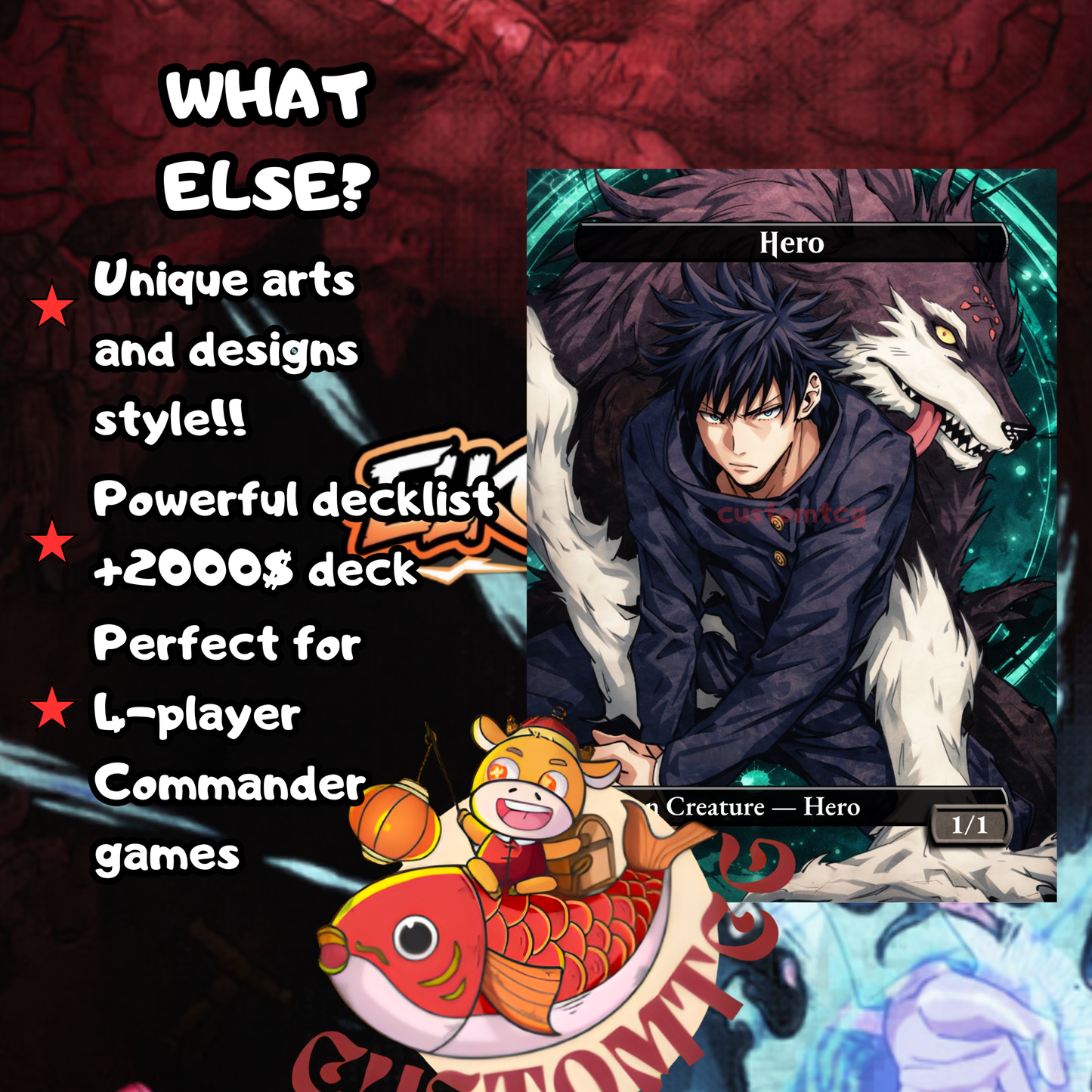 Jujutsu Kaisen Custom Deck