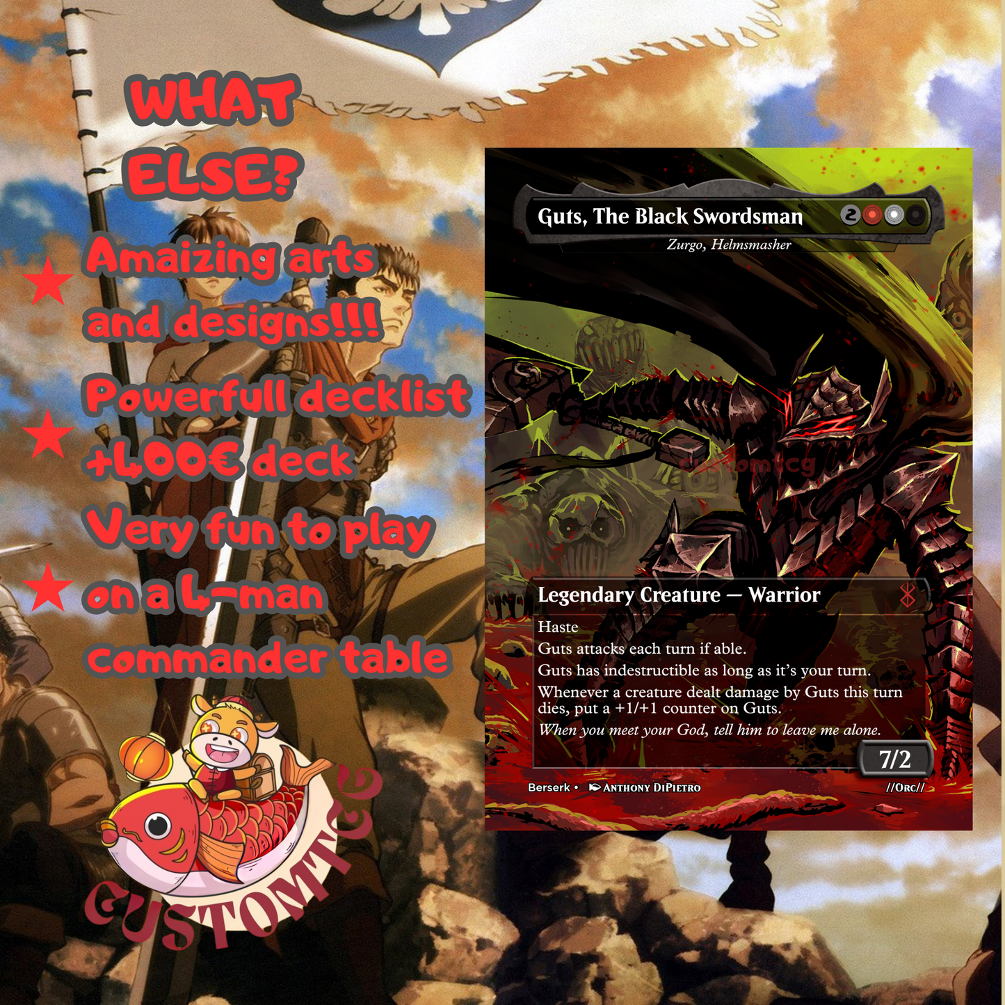Berserk Commander Deck V.2