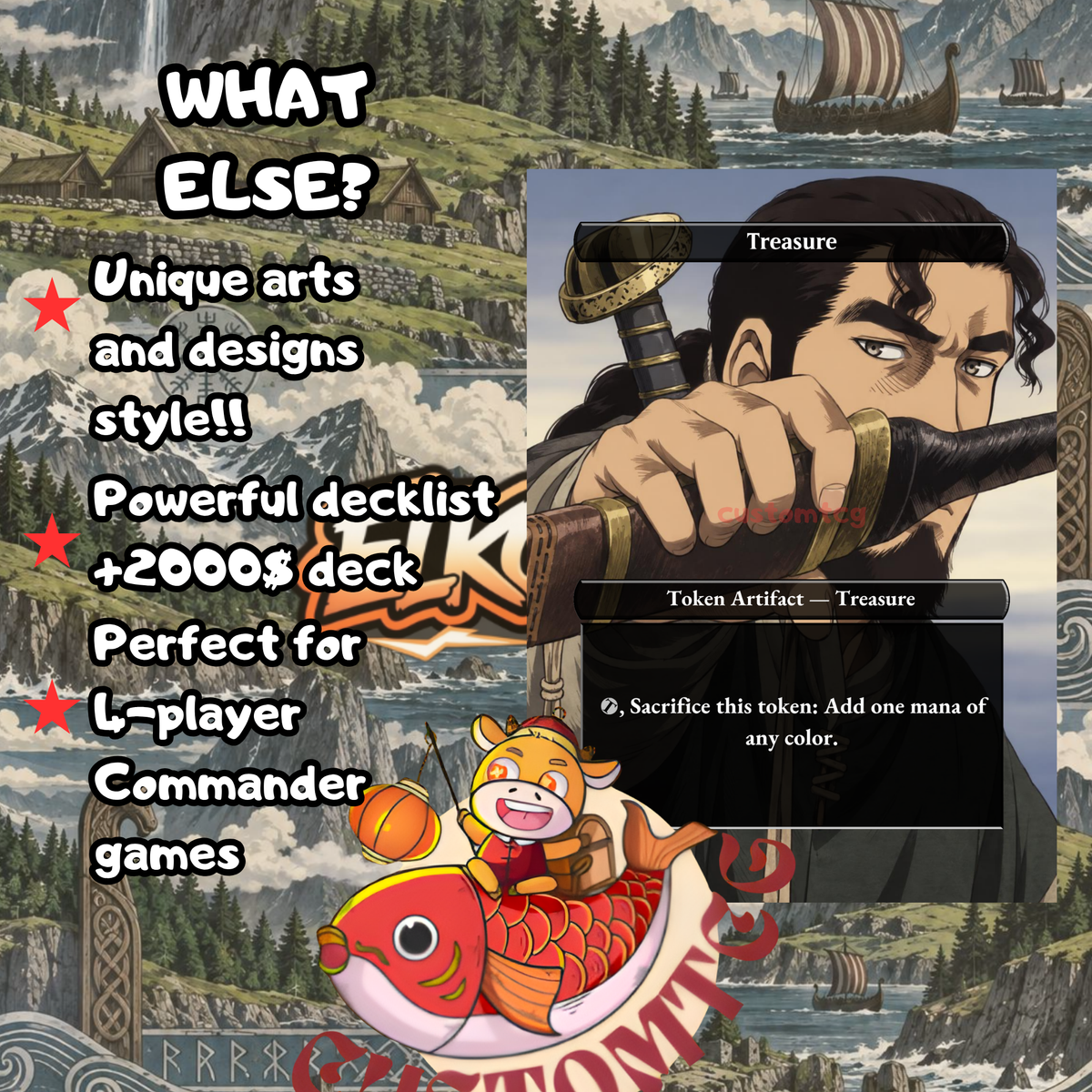 Vinland Saga Custom Deck