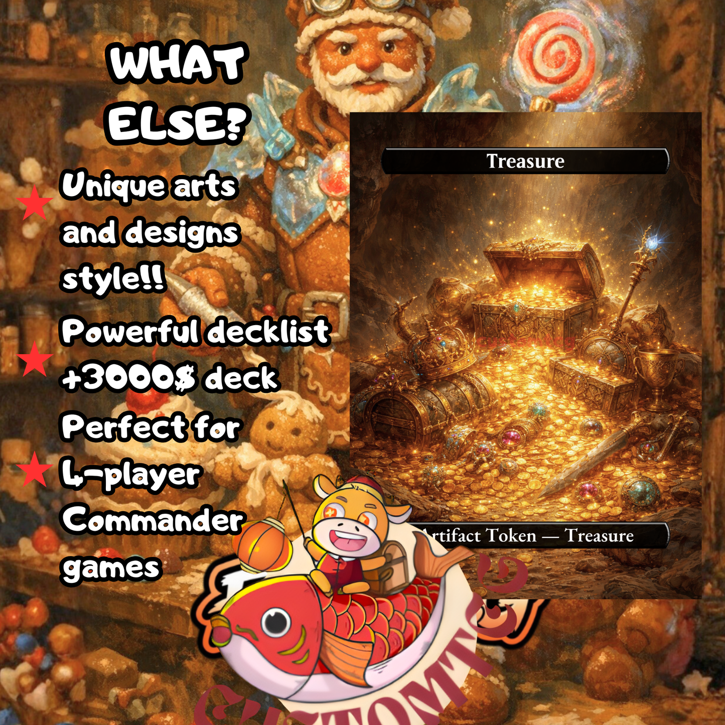 Brenard, Ginger Sculptor V2 Custom Deck