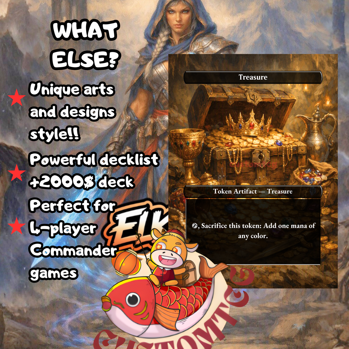 Zethi, Arcane Blademaster Custom Deck