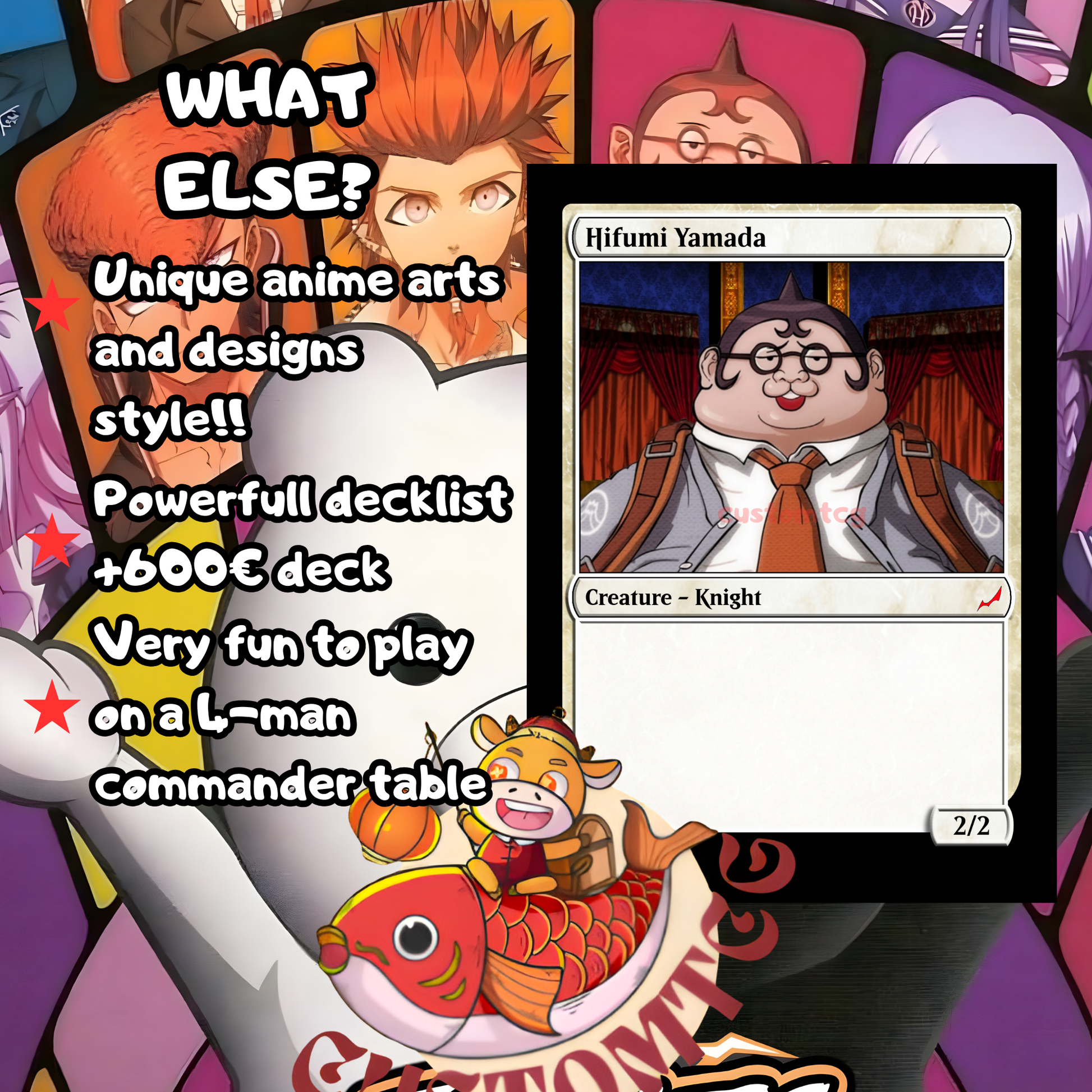 Danganronpa MTG Commander Deck – Custom Anime Cards – ElkoyTCG