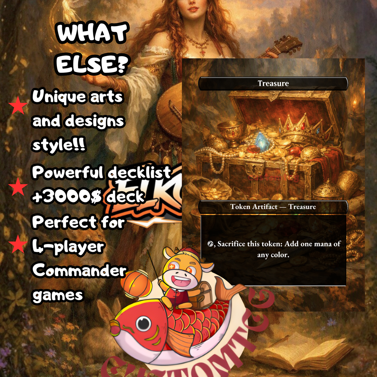 Narci, Fable Singer Custom Deck