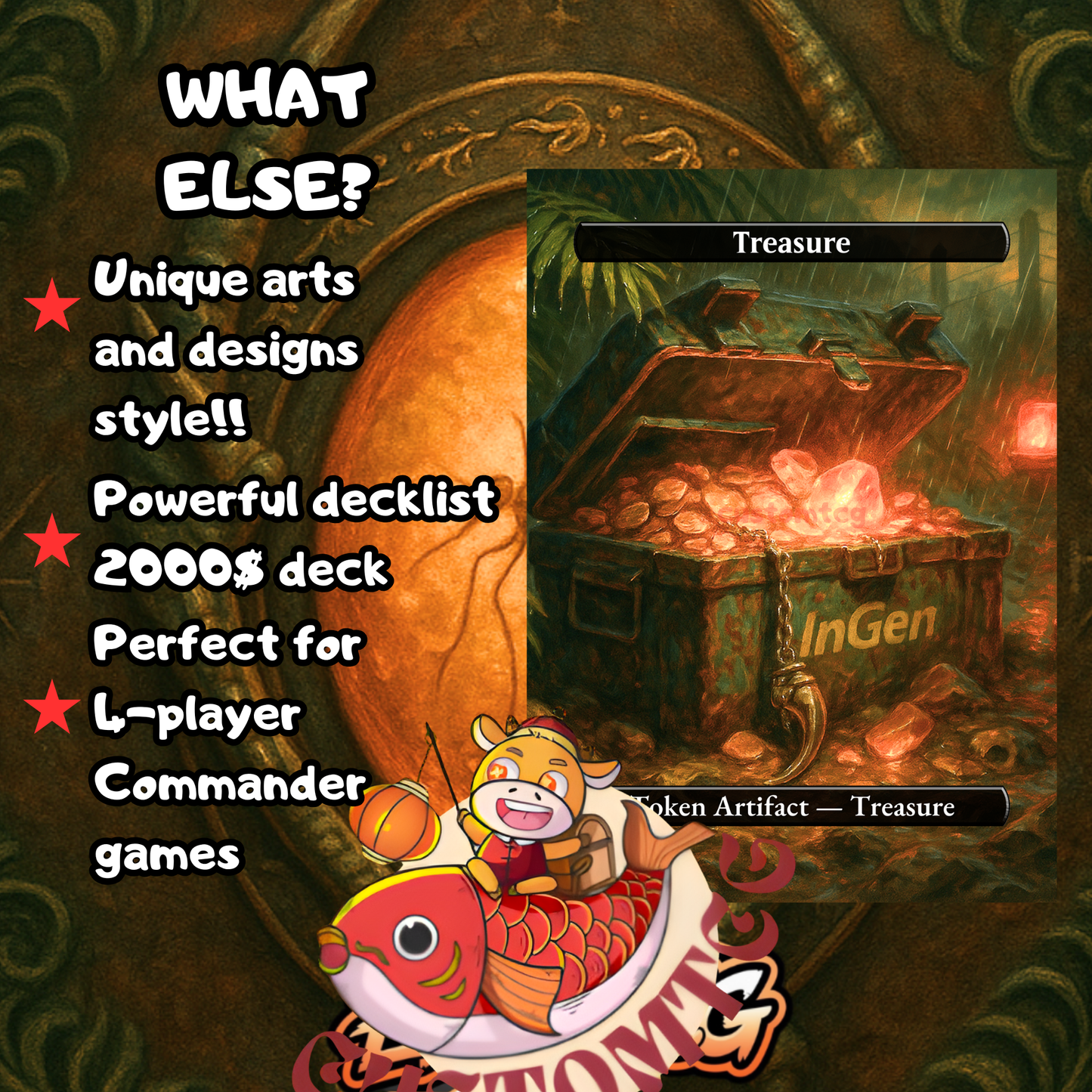 INDOMINOUS JURASSIC PARK CUSTOM DECK