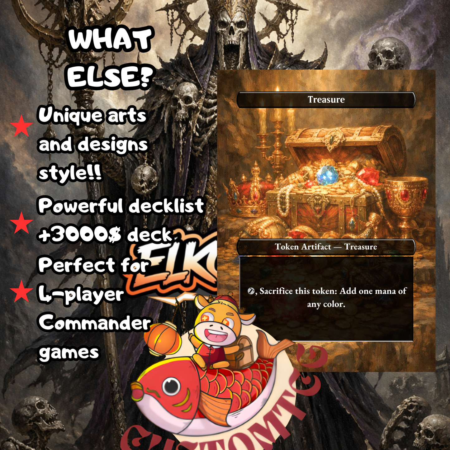 Myrkul, Lord of Bones V2 Custom Deck
