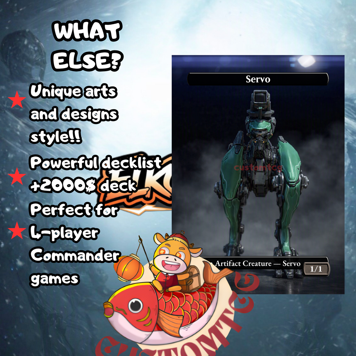 Warframe Custom Deck
