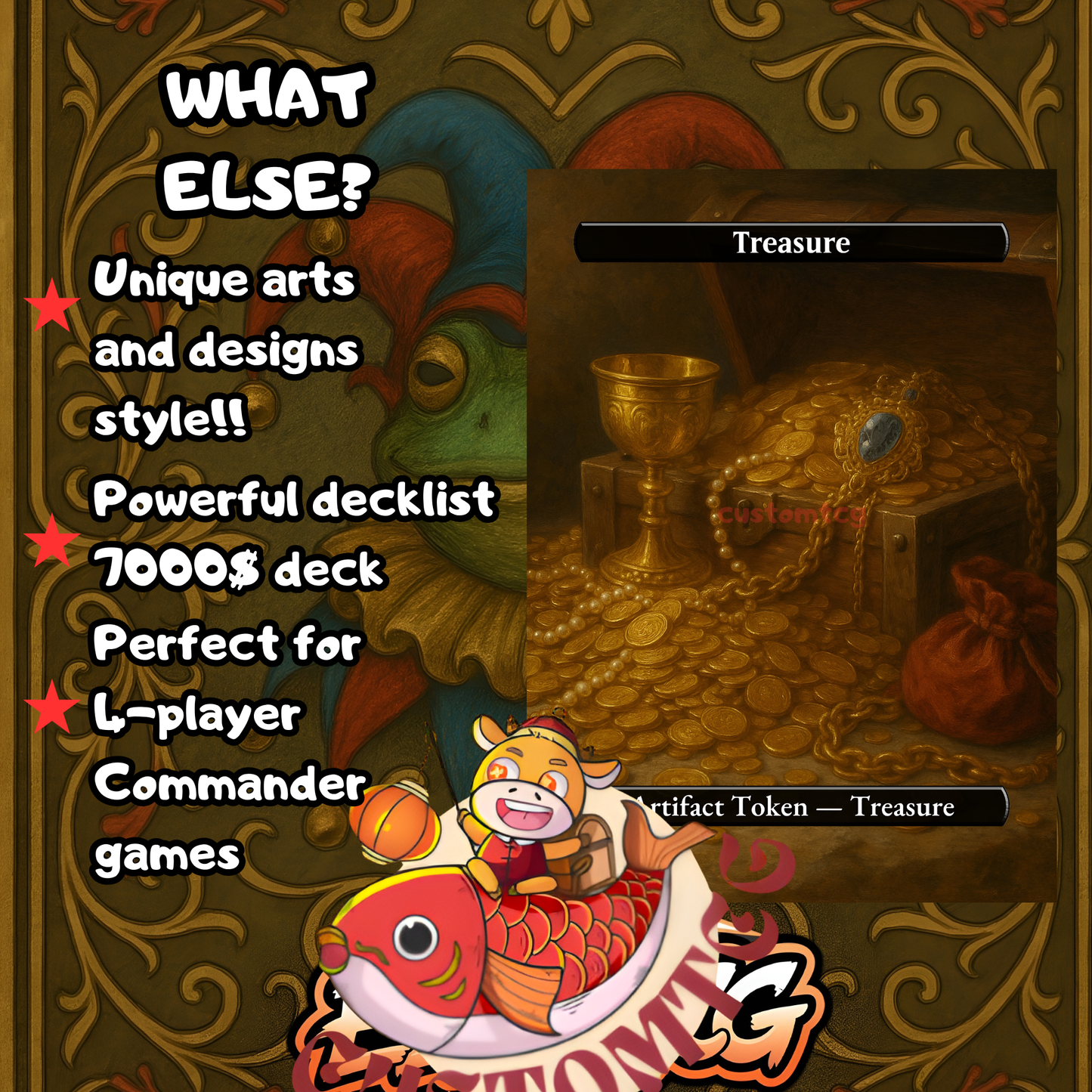 Flubs, the Fool V2.0 Custom Deck