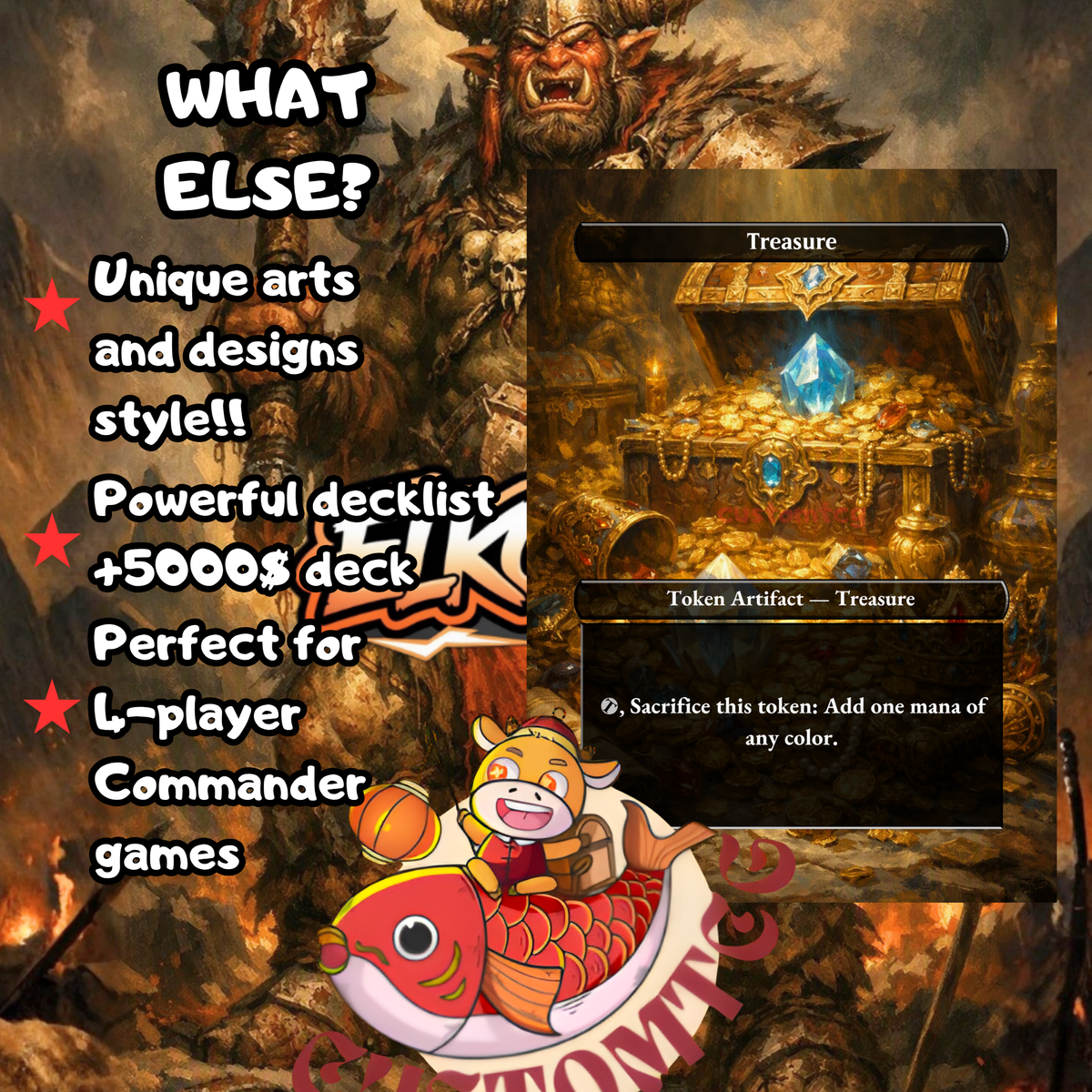 Ruric Thar, the Unbowed Custom Deck