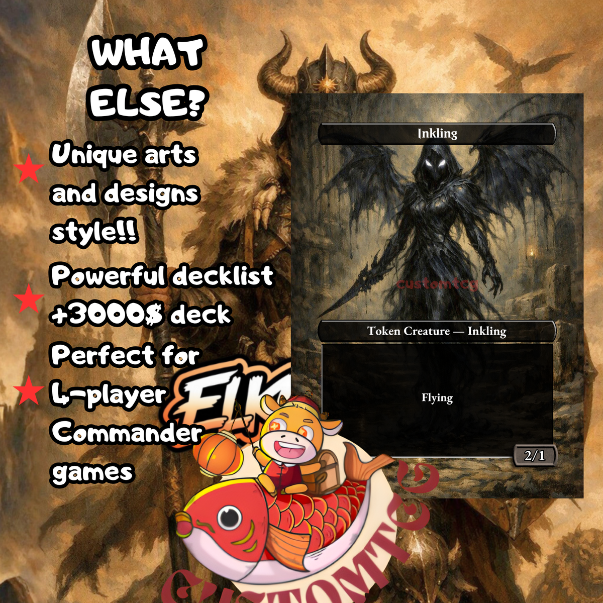 Felothar, Dawn of the Abzan Counters Custom Deck 🌿💀⚔️