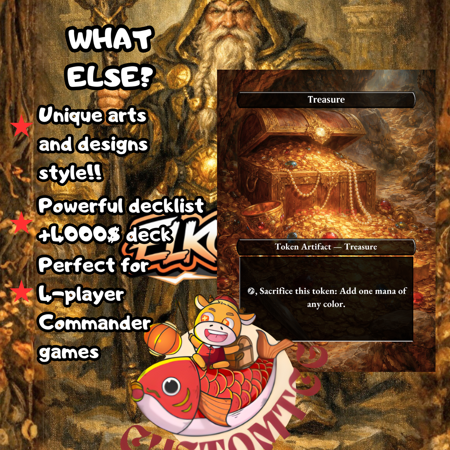 Vihaan, Goldwaker Custom Deck