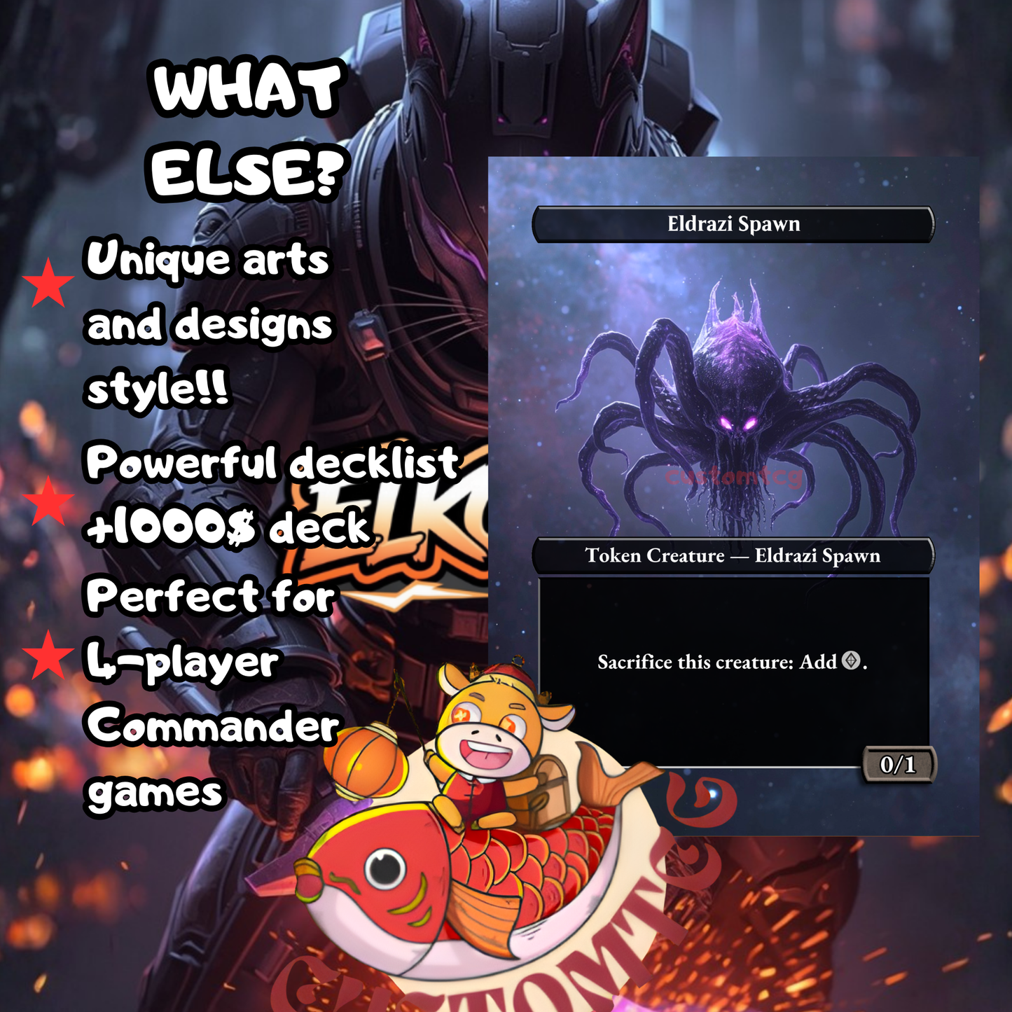 Nazahn, Revered Bladesmith Custom Deck