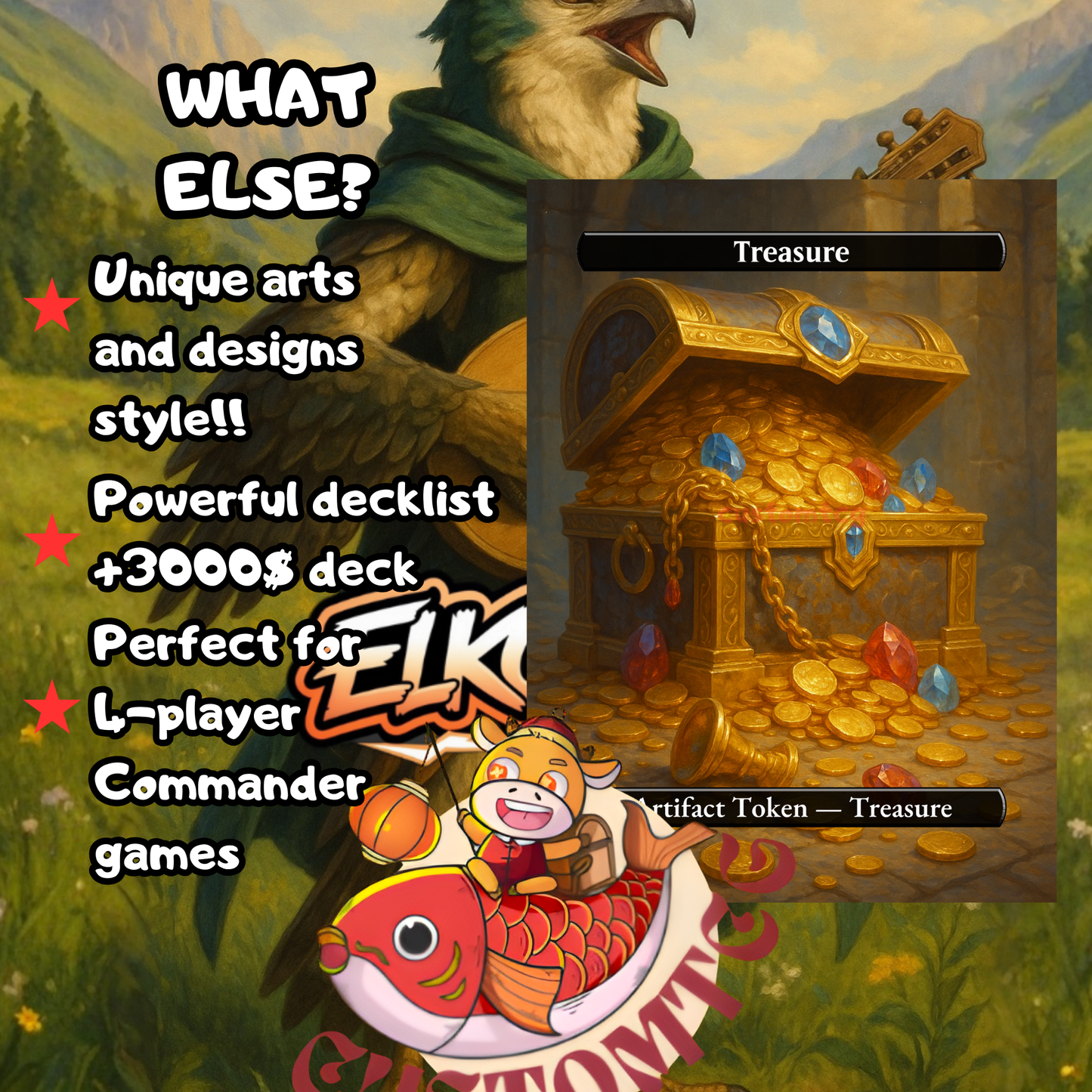 Zinnia, Valley’s Voice — Custom Commander Deck ✨