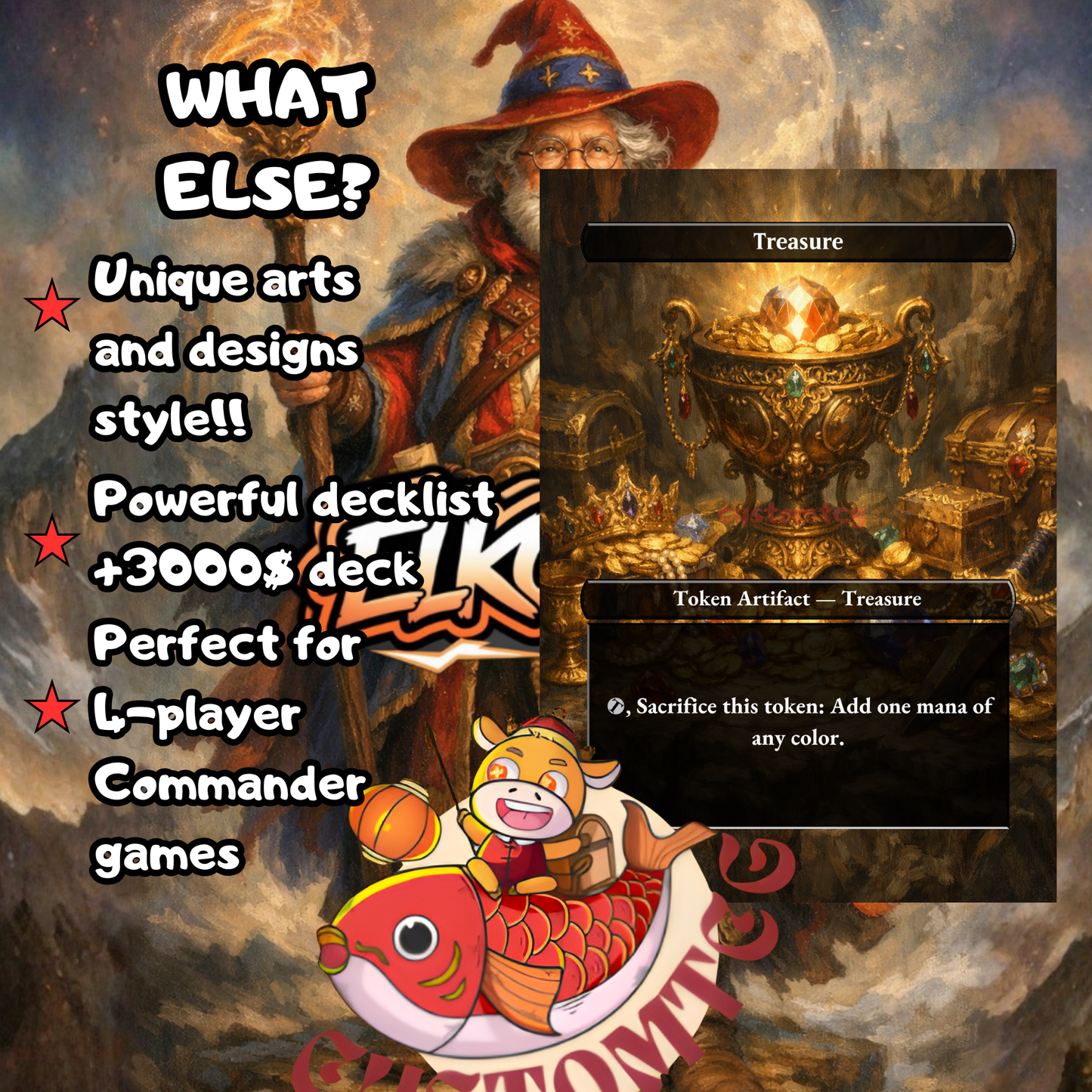Commodore Guff Custom Deck