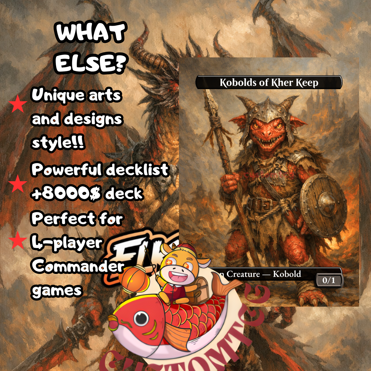 Prossh, Skyraider of Kher Custom Deck
