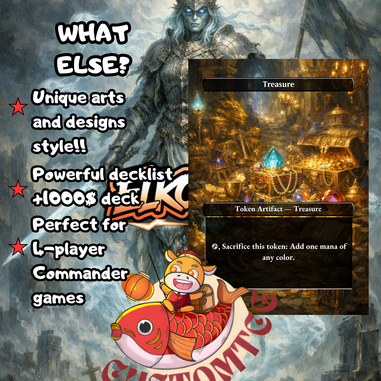 Millicent, Restless Revenant Custom  Deck