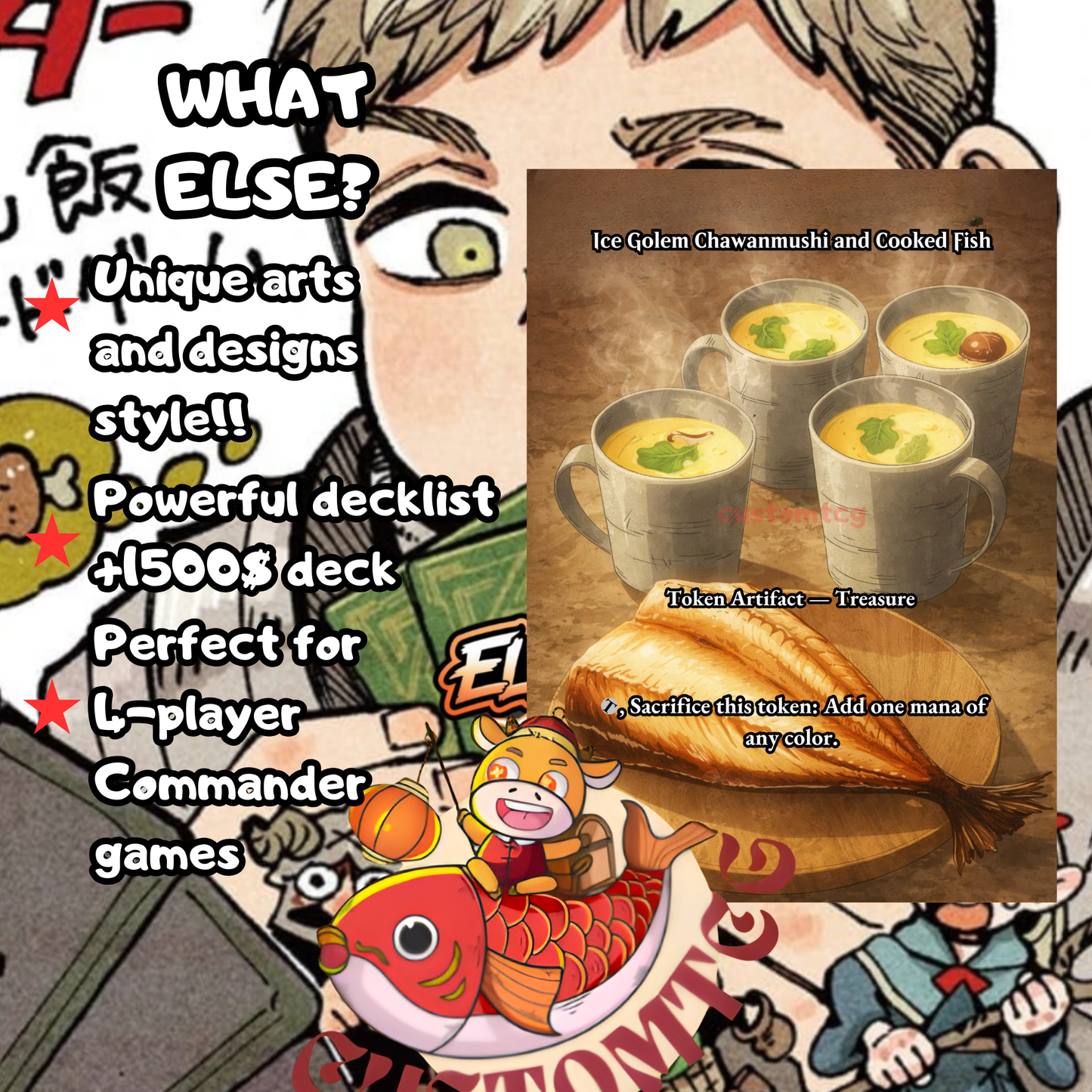 Delicious in Dungeon Custom Deck