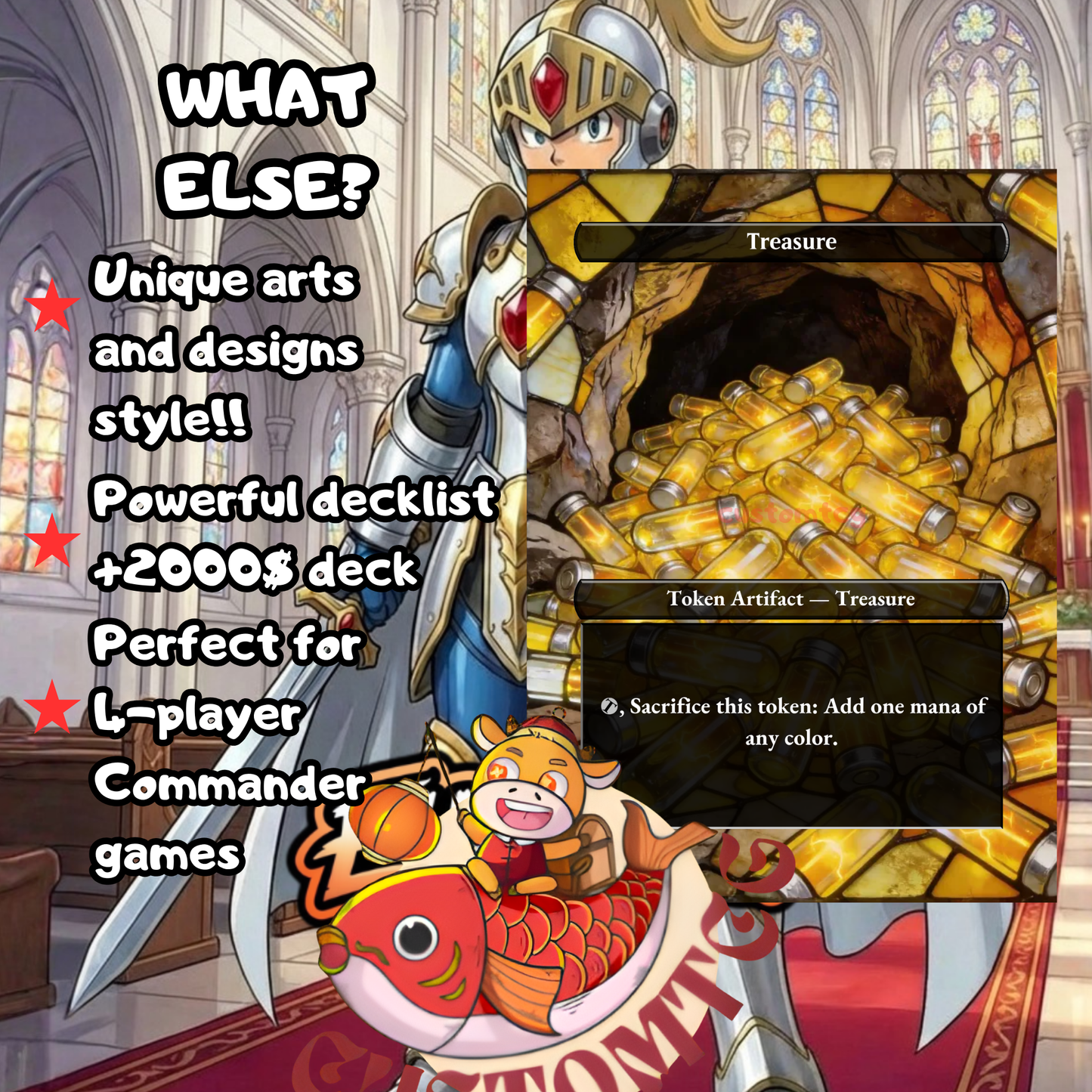 Mega Man X Custom Commander Deck