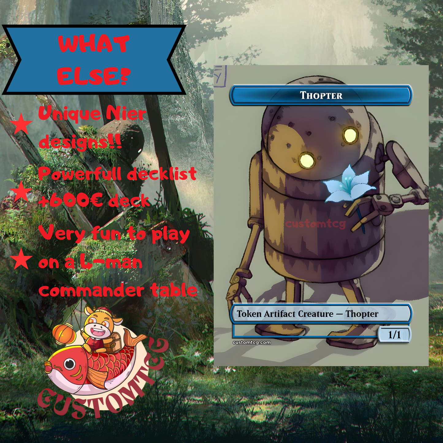 Nier:Automata Custom Deck