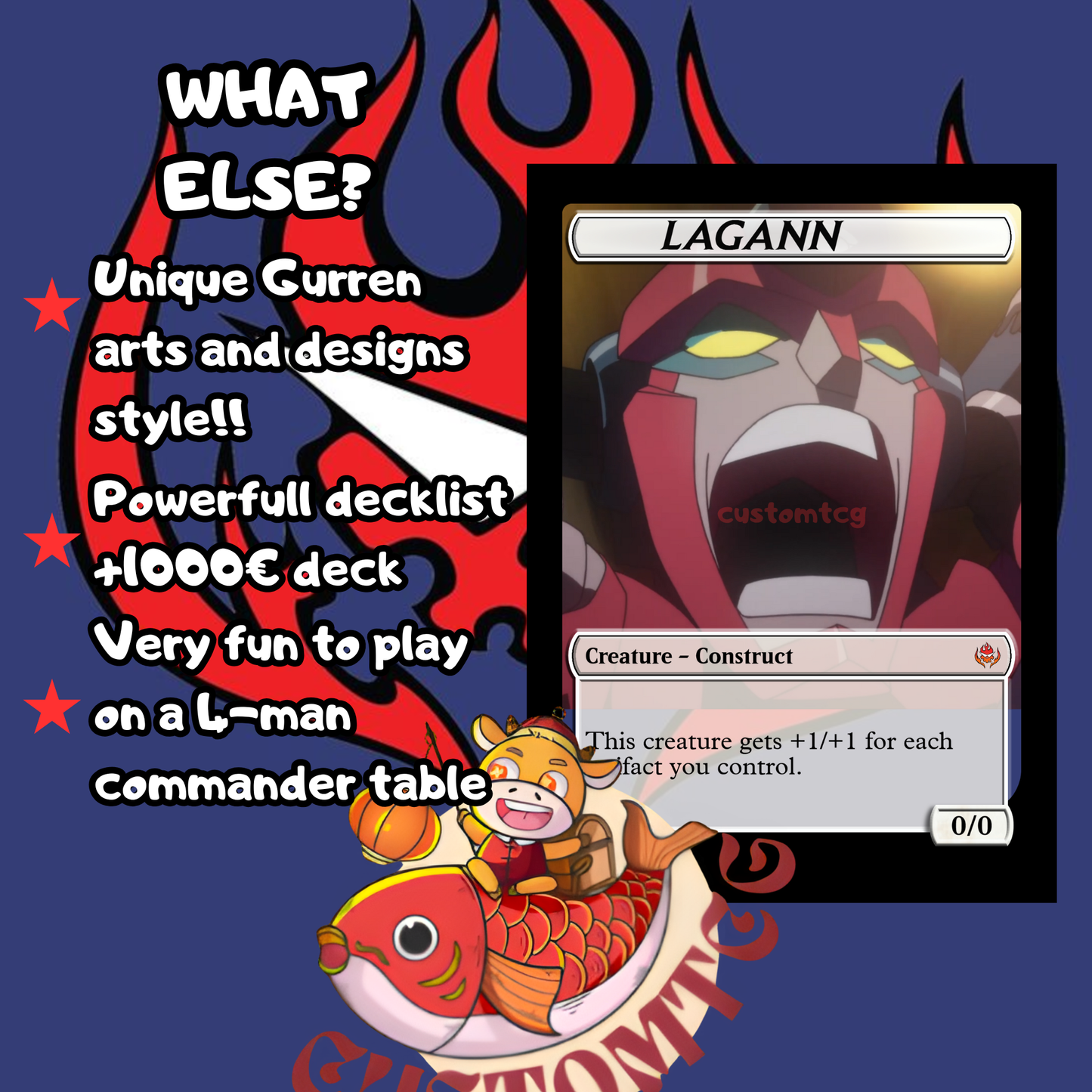Gurren Lagann Custom Deck