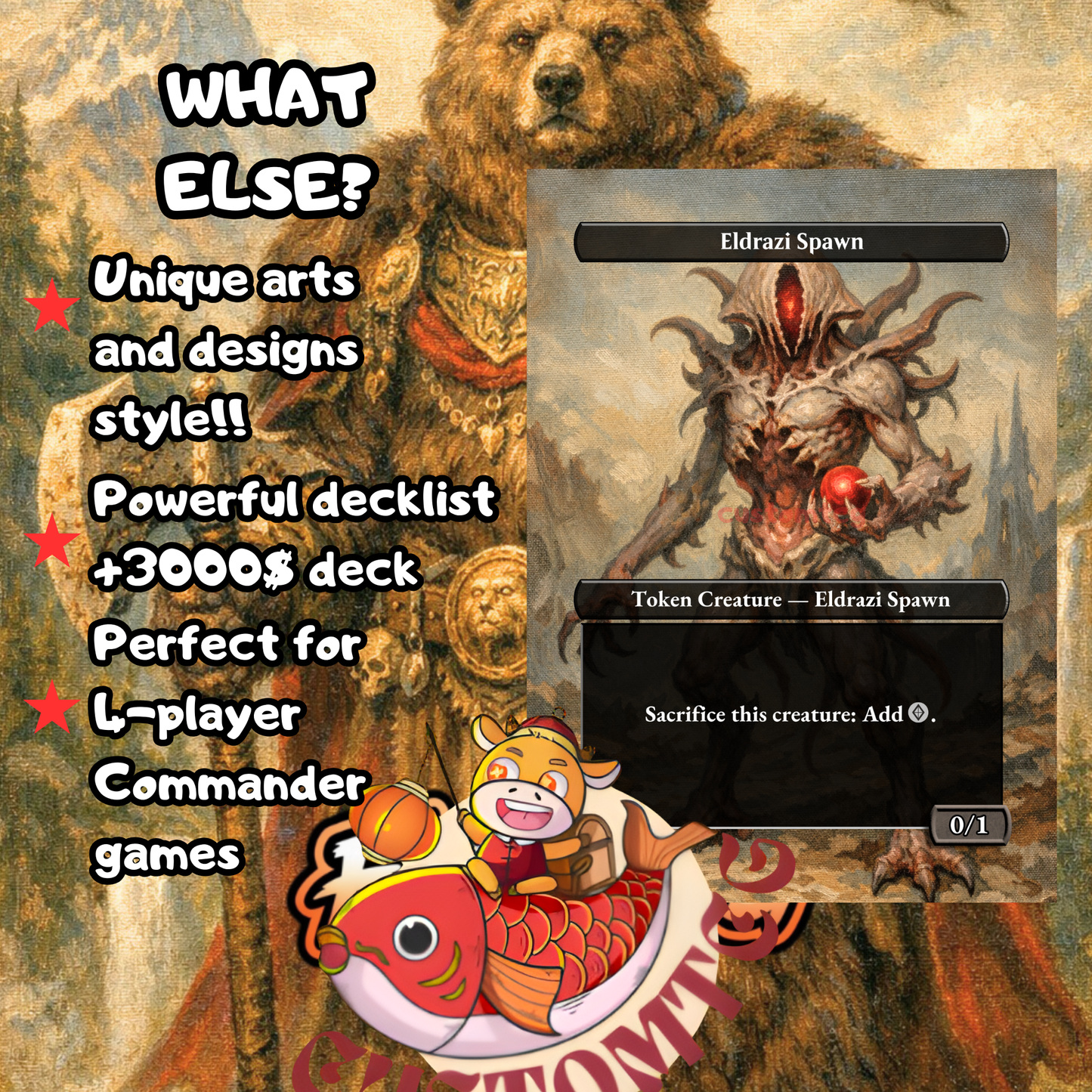 Kudo, King Among Bears Custom Deck