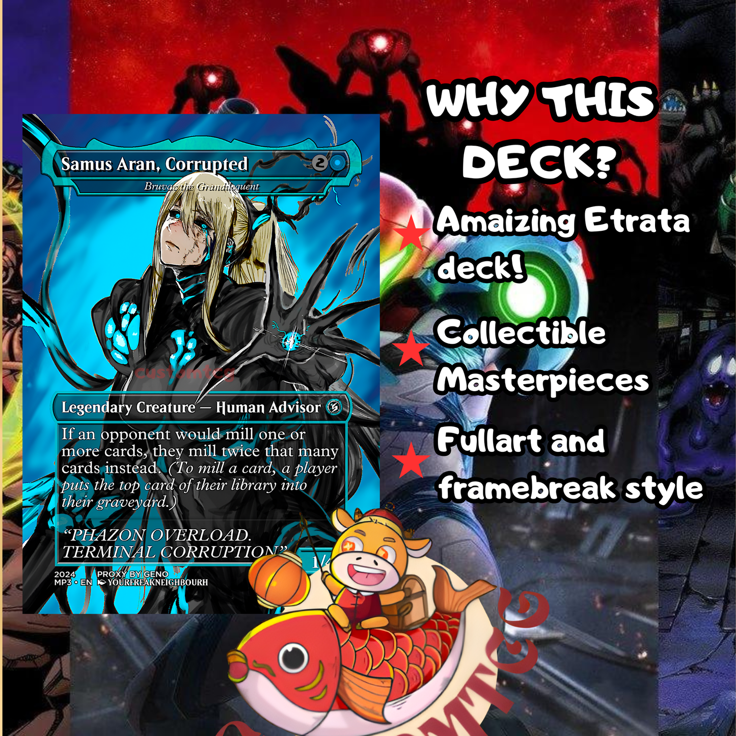 Metroid Custom Deck