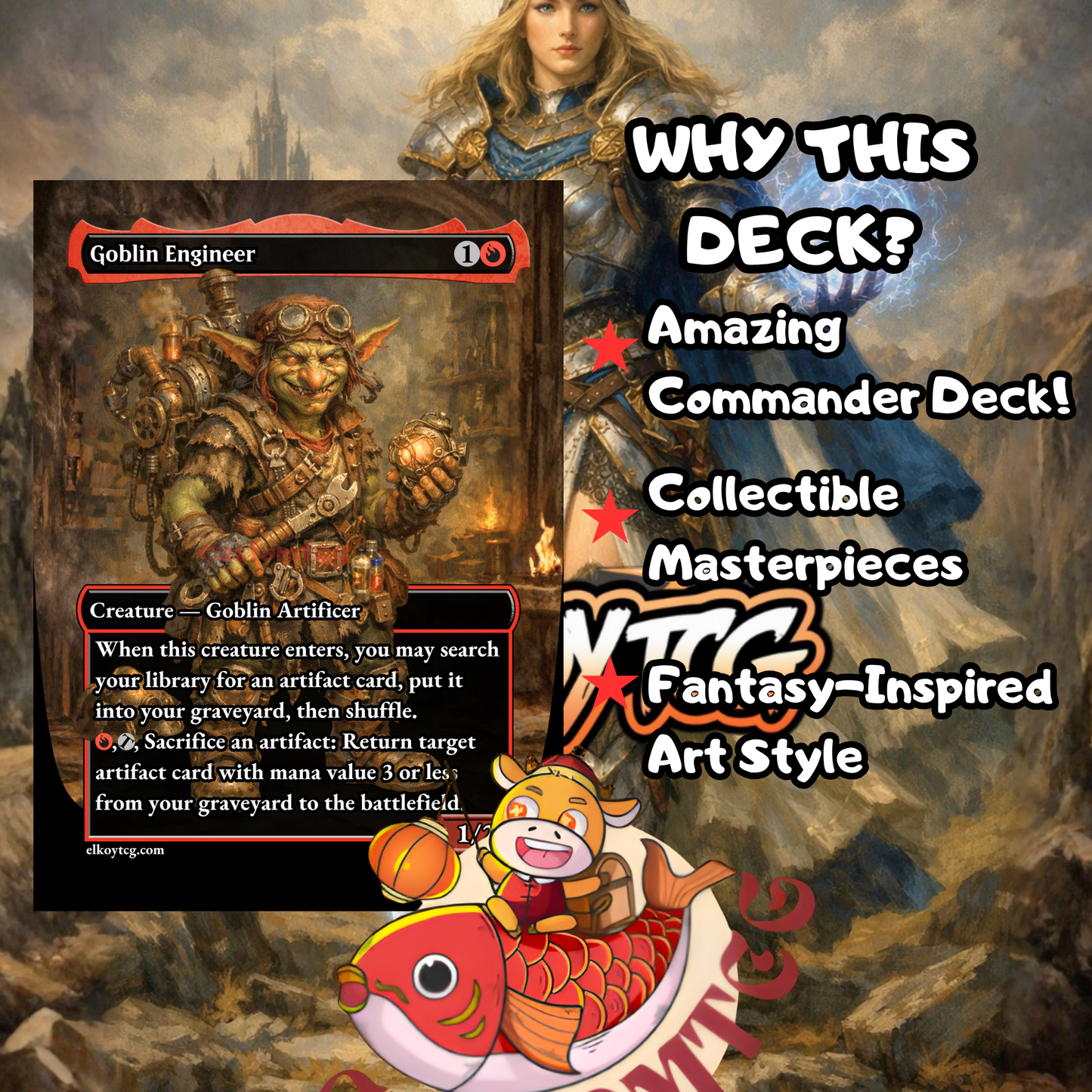 Celes V2 — Custom Commander Deck (100 Cards + Tokens)