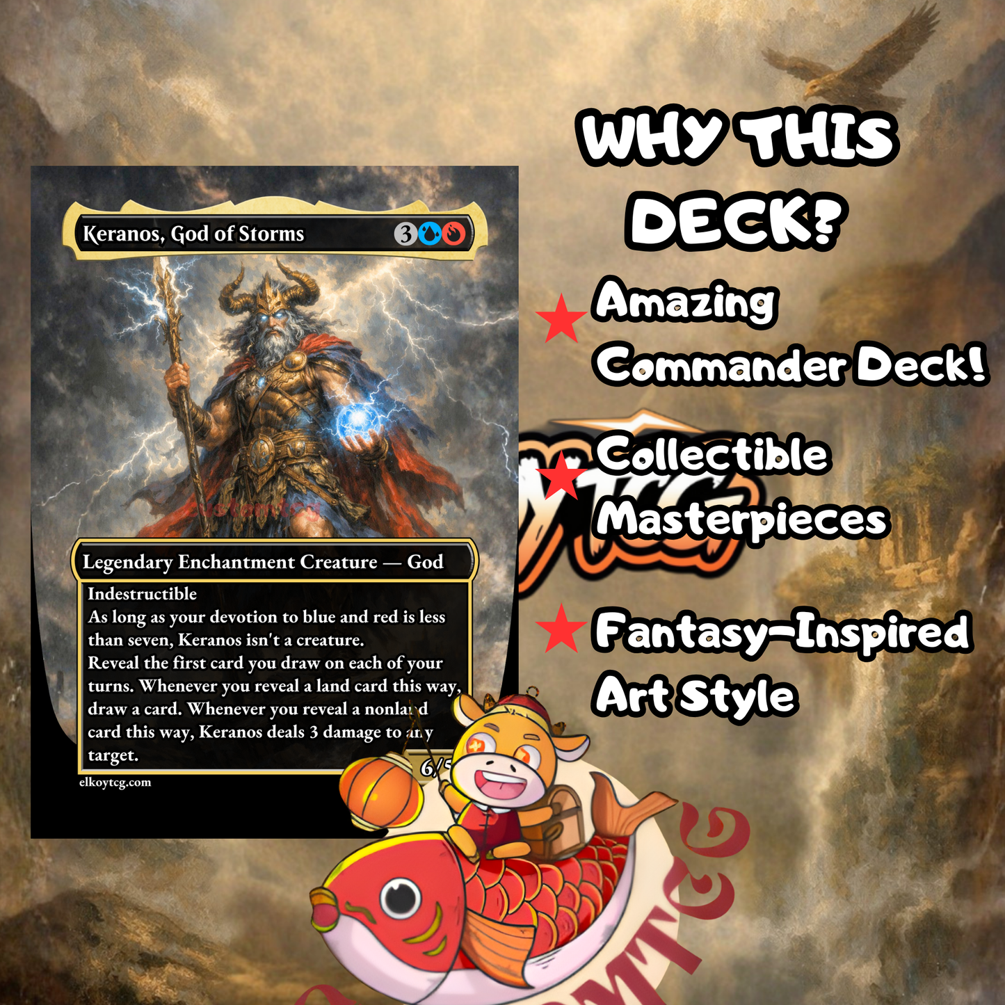 Atreus, Impulsive Son and Kratos Custom Deck
