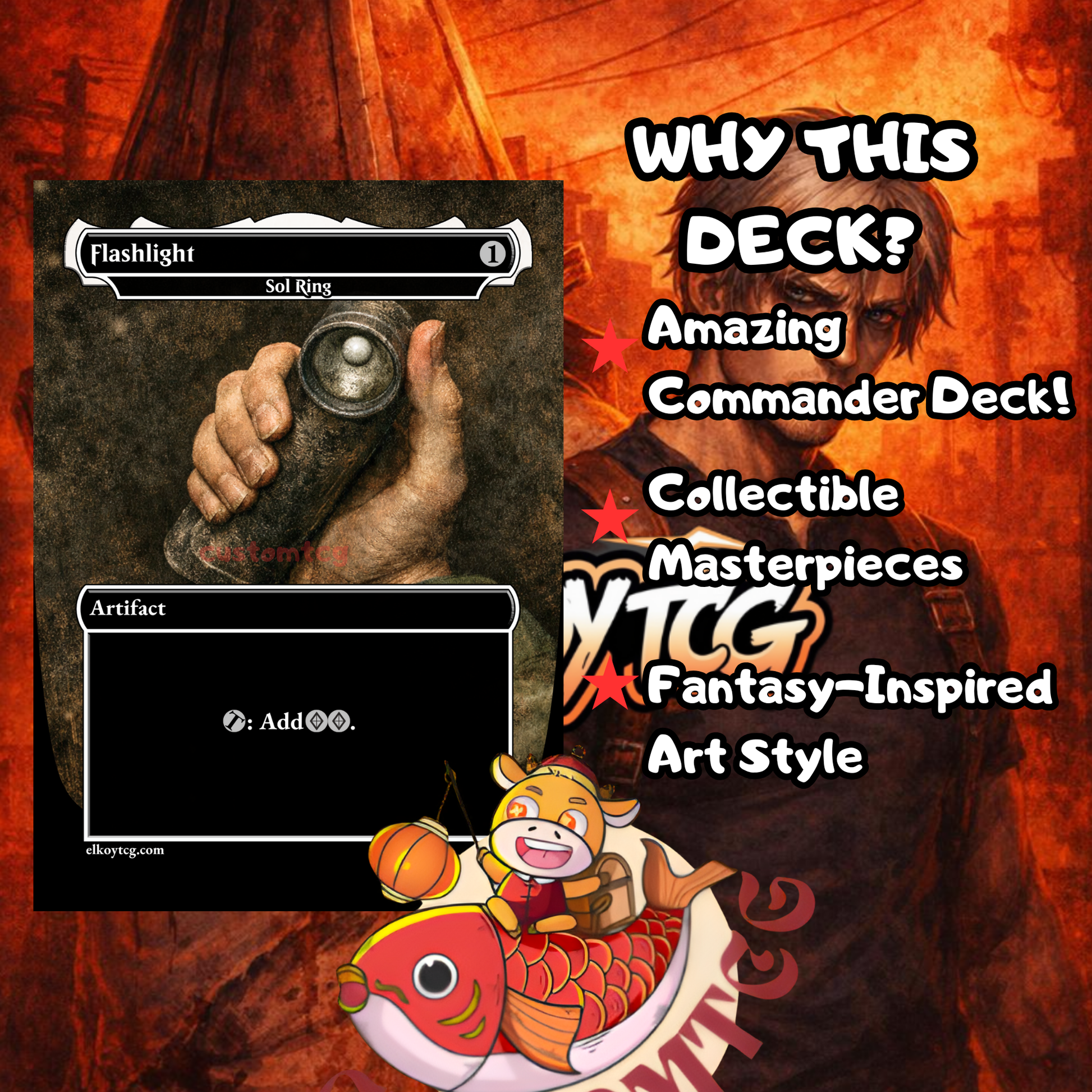 Silent Hill MTG Commander Deck  Custom Horror Cards  ElkoyTCG