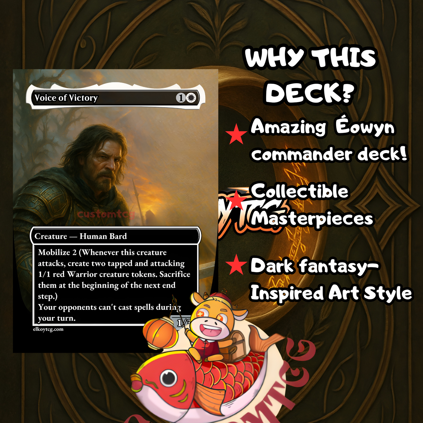 Éowyn Custom Deck – Top 95 EDH Challenge
