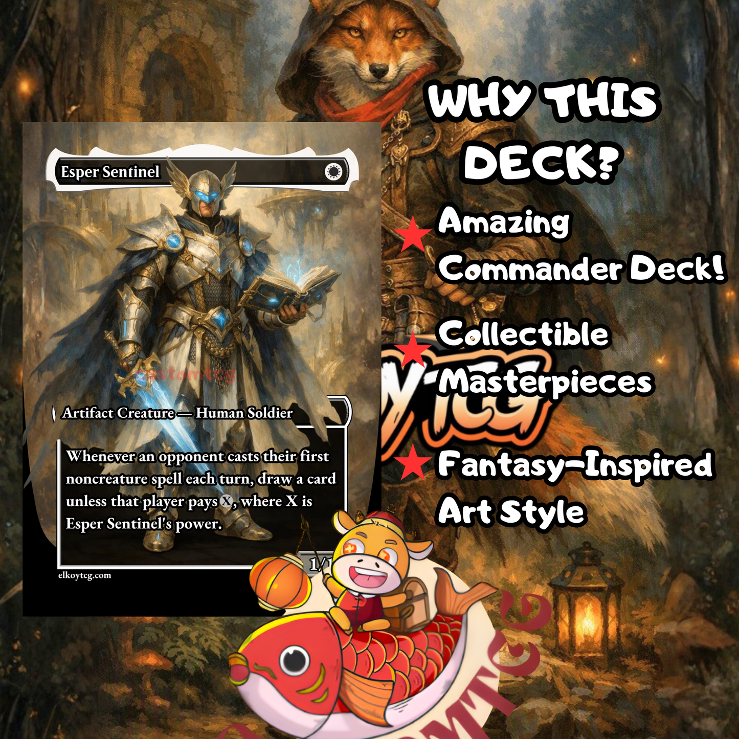 Mr. Foxglove Custom Deck