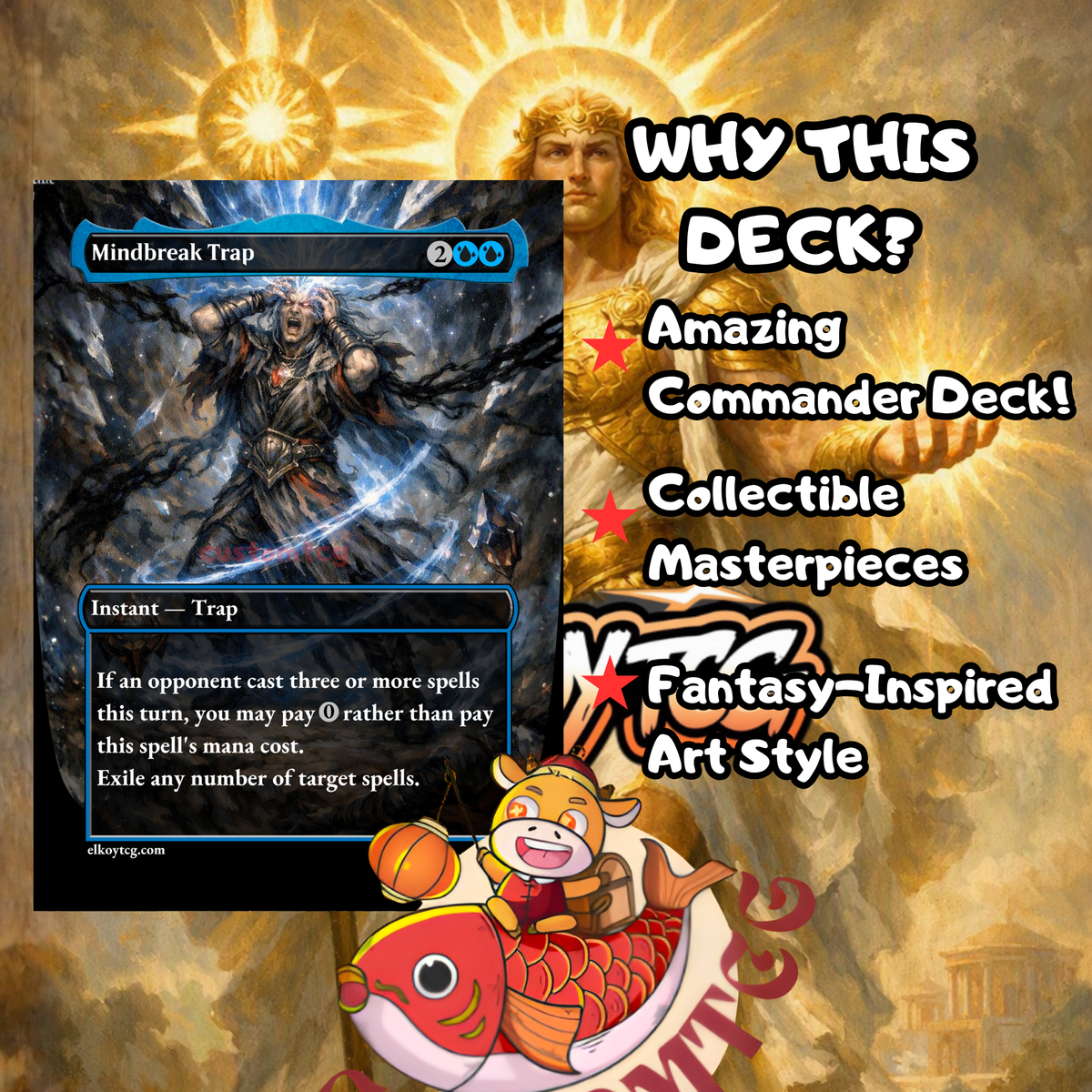 HELIOD, THE RADIANT DAWN — Azorius High-Power Control Custom Deck