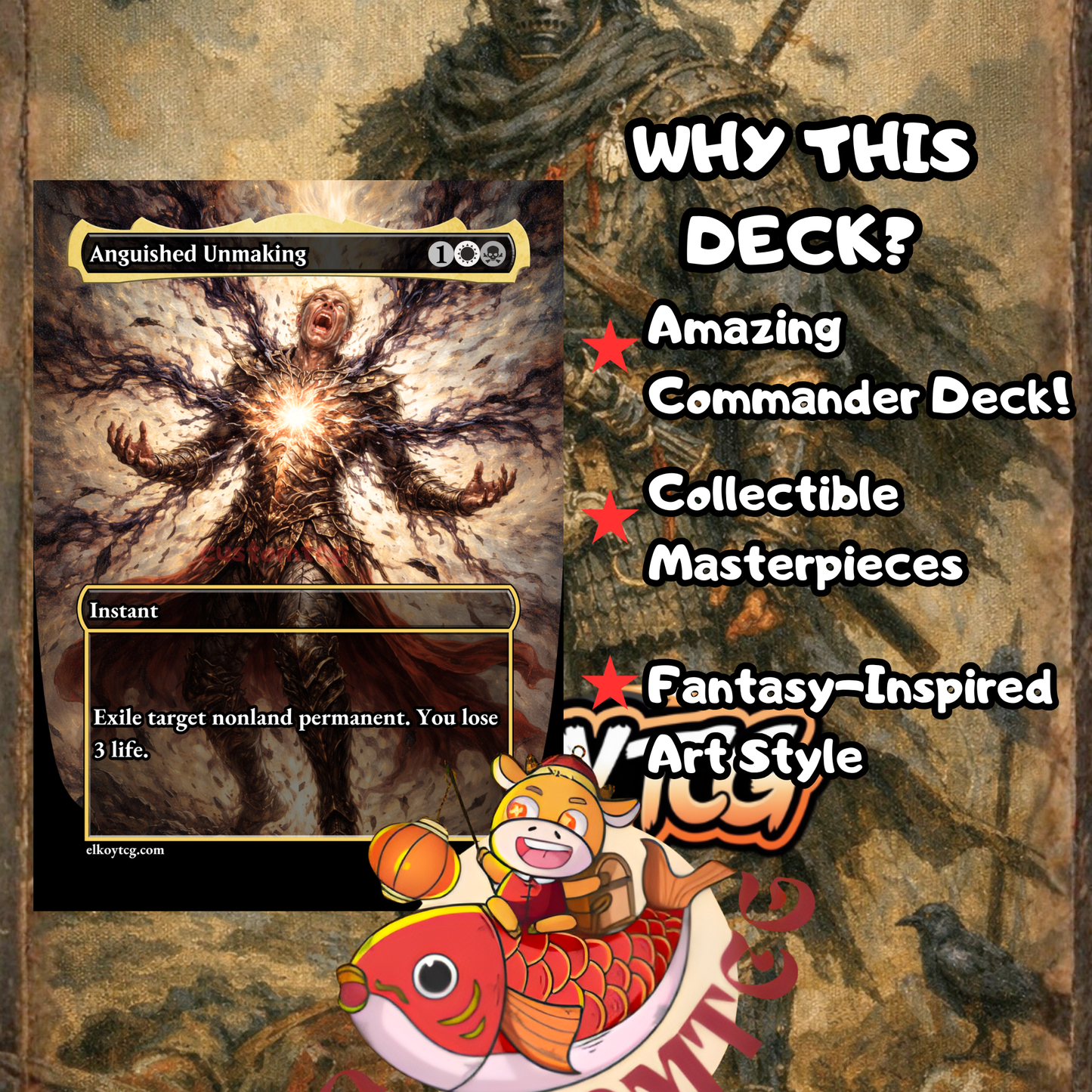 Jin Sakai, Ghost of Tsushima Custom Deck