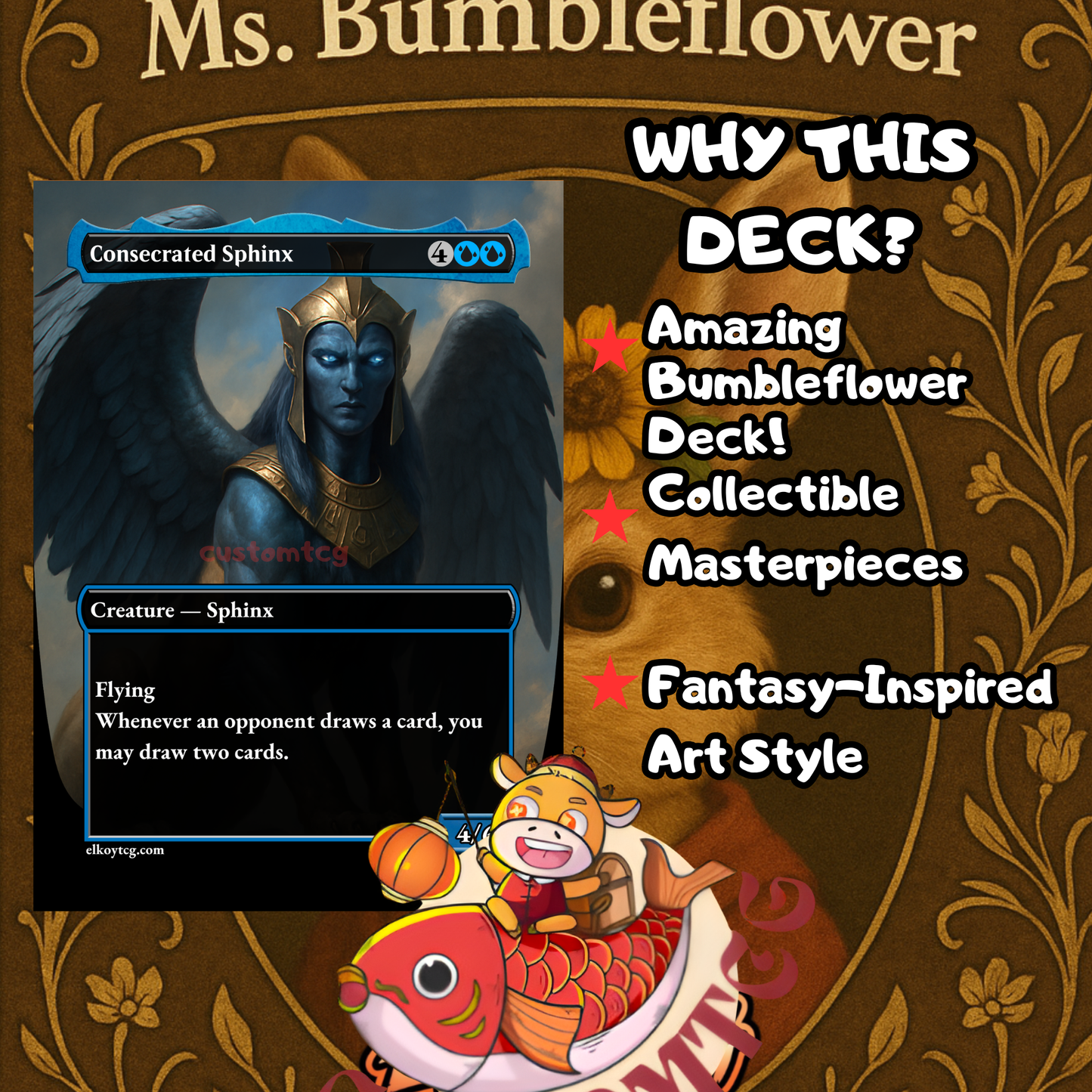 Ms. Bumbleflower — Top 48 Commander Showcase 🌼🐰