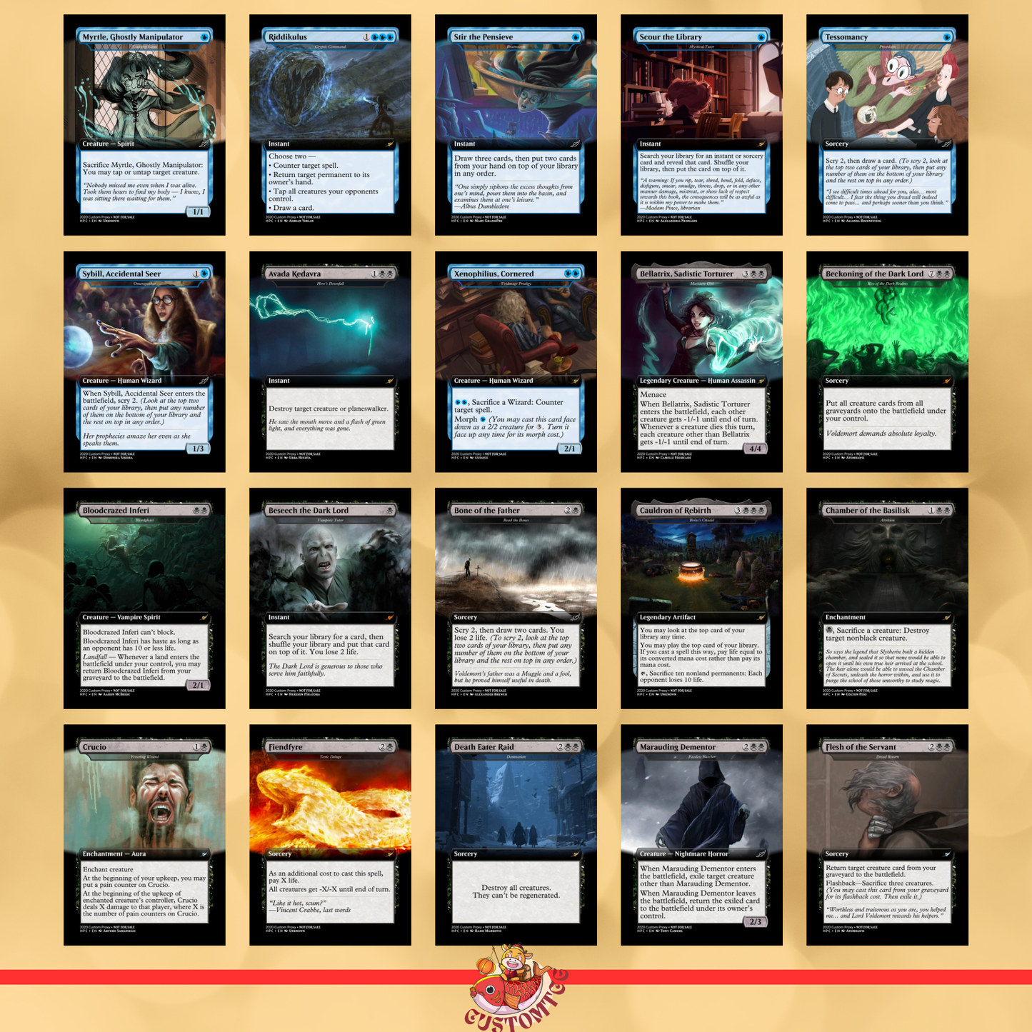 Voldemort Custom Deck
