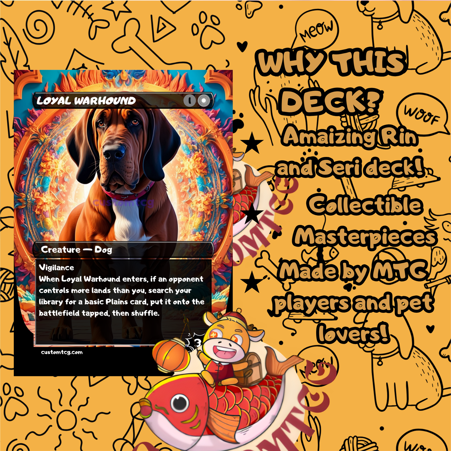 Rin and Seri - Dogs and Cats Deck